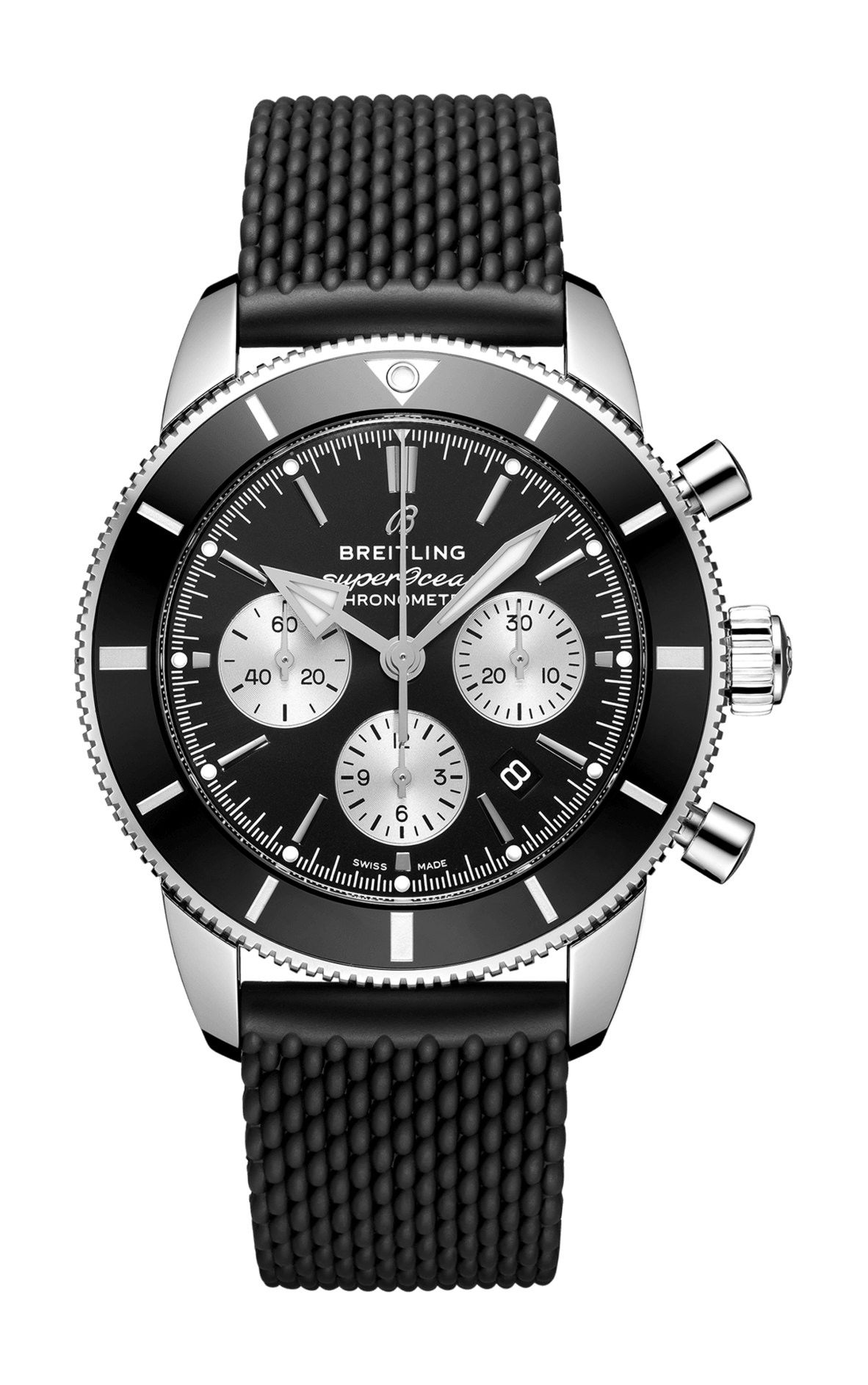 Breitling Superocean Heritage B01 Chronograph 44 luxury timepiece - detailed view