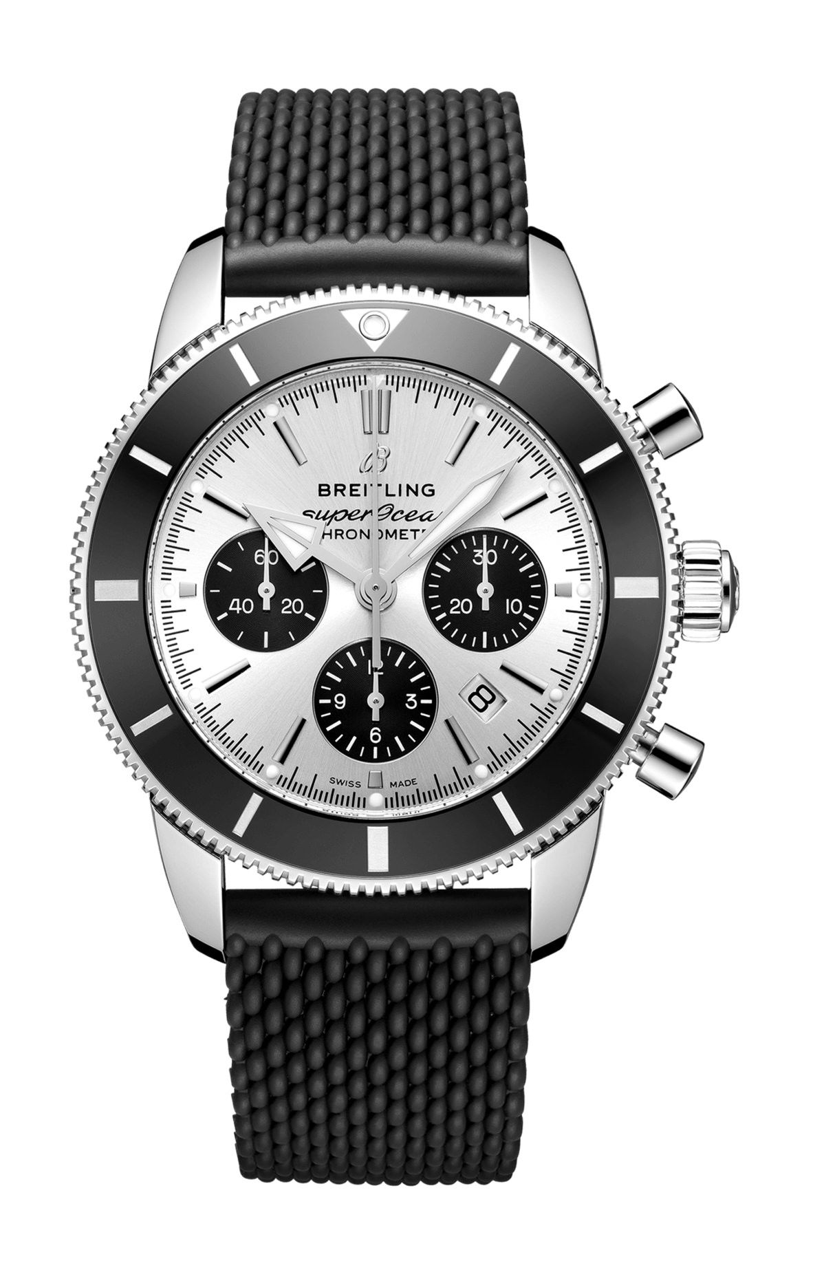 Breitling Superocean Heritage B01 Chronograph 44 luxury timepiece - detailed view