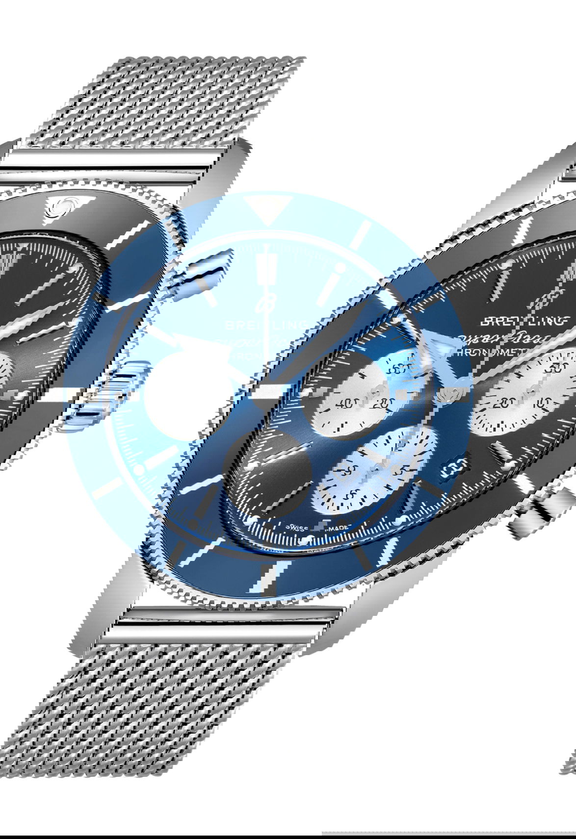 Breitling Superocean Heritage B01 Chronograph 44 luxury timepiece - detailed view
