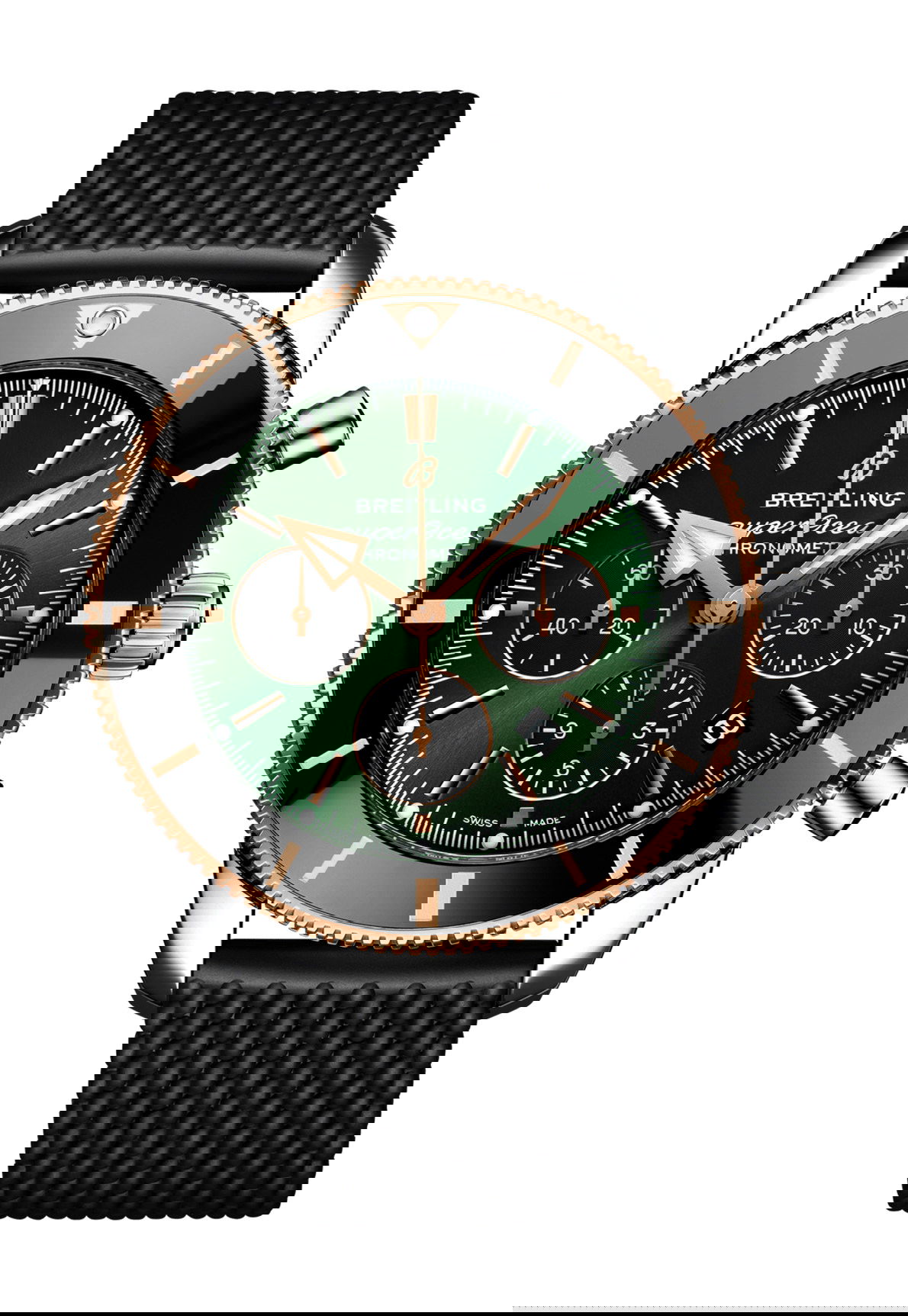 Breitling Superocean Heritage B01 Chronograph 44 Limited Edition luxury timepiece - detailed view