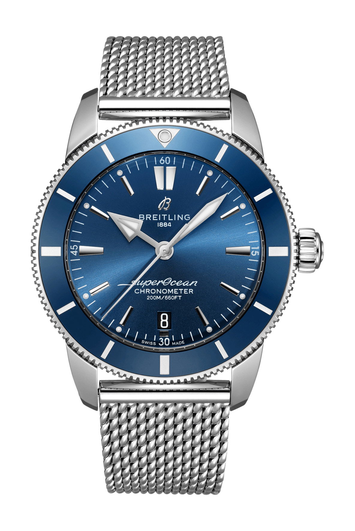 Breitling Superocean Heritage B20 Automatic 44 luxury timepiece - detailed view