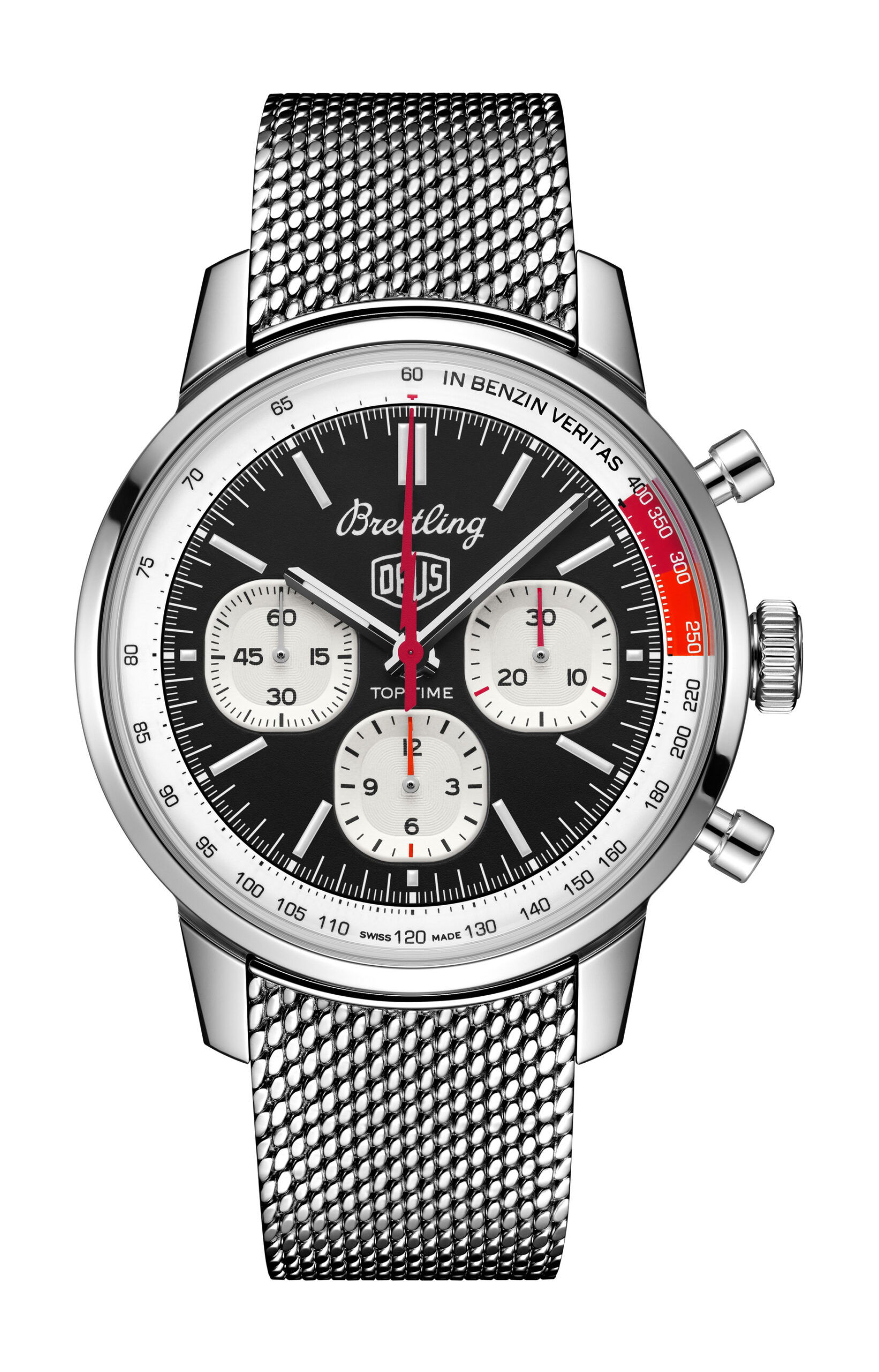 Breitling Top Time B01 Deus luxury timepiece - detailed view