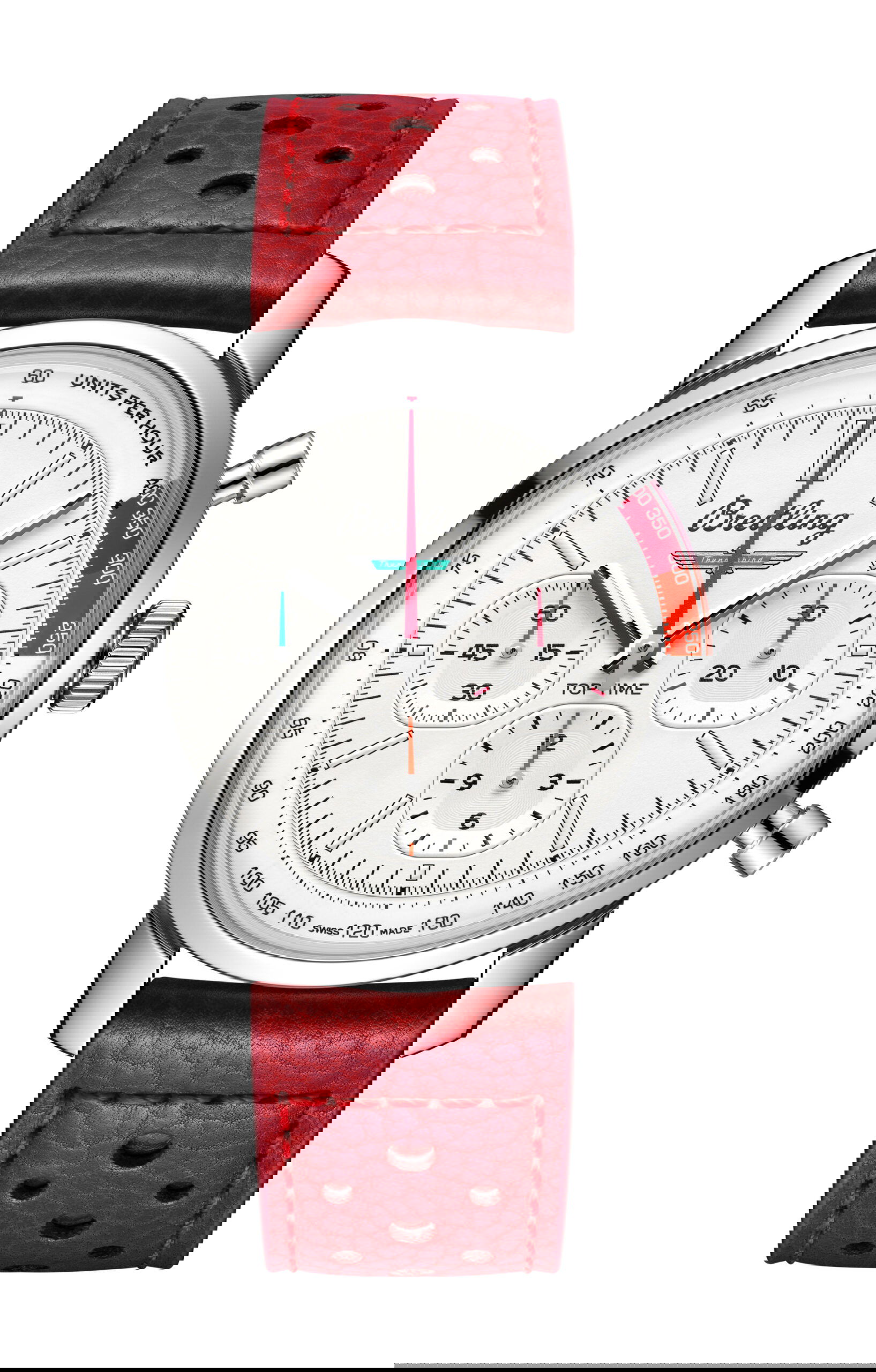 Breitling Top Time B01 Ford Thunderbird luxury timepiece - detailed view