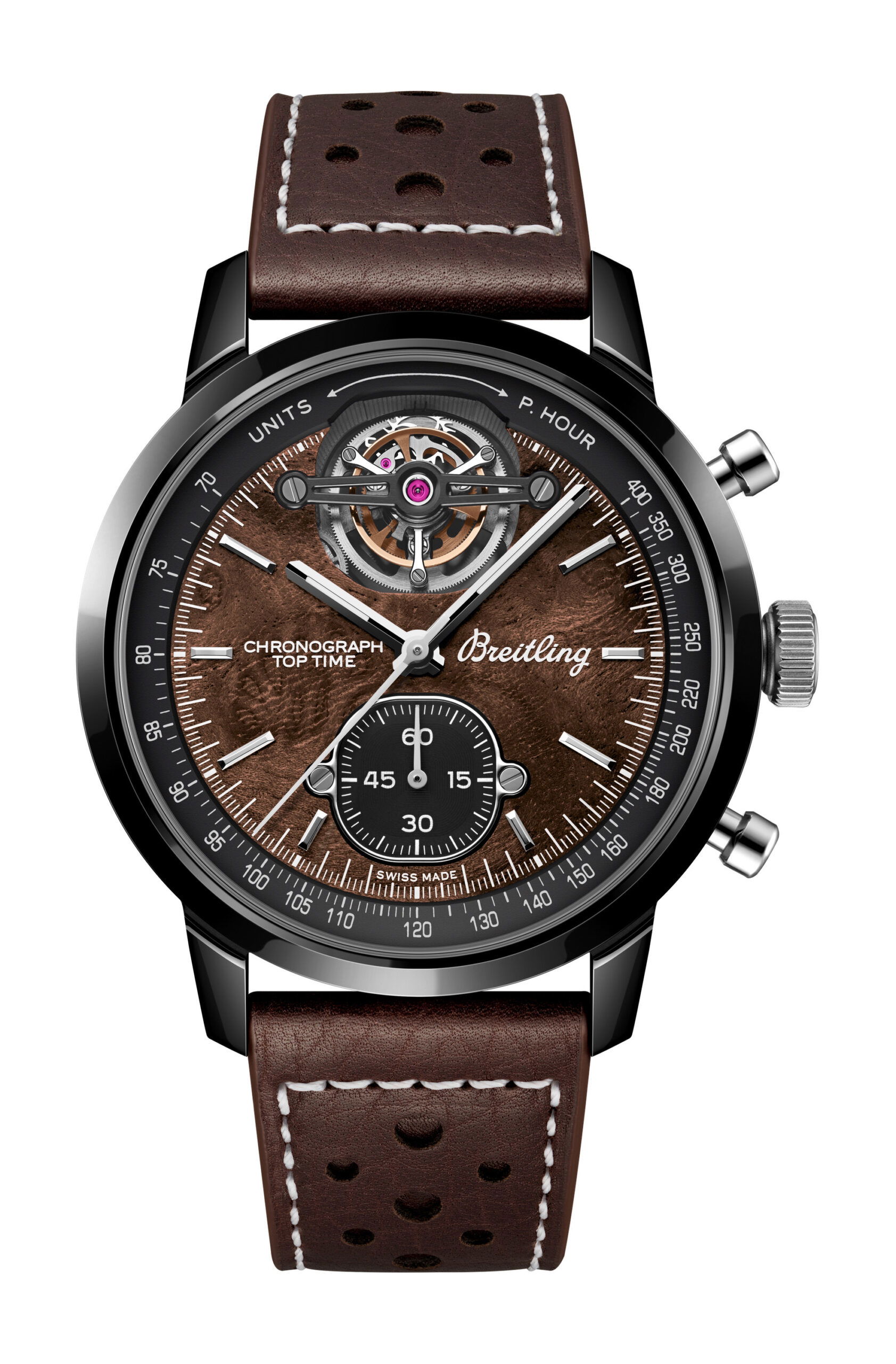 Breitling Top Time B21 Chevrolet Corvette luxury timepiece - detailed view