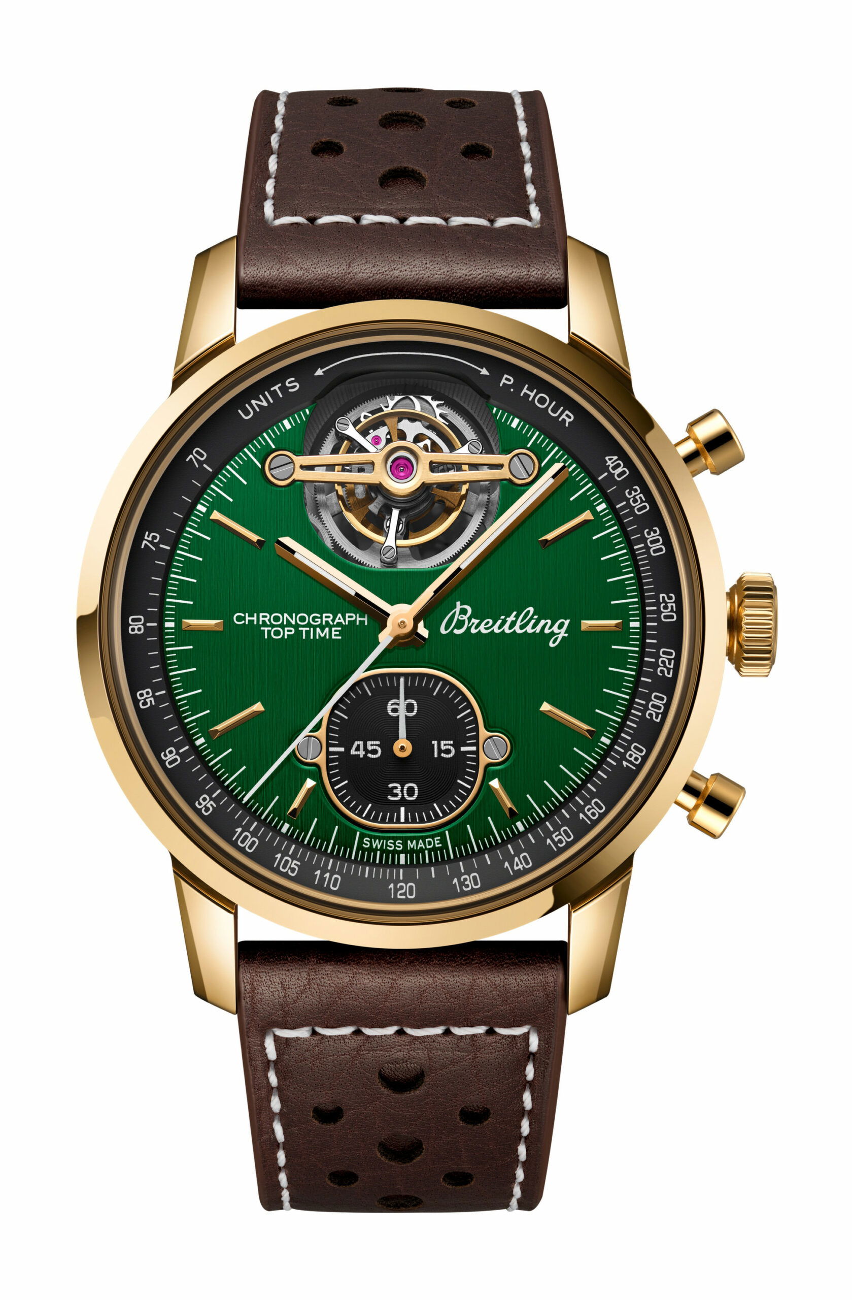 Breitling Top Time B21 Ford Mustang luxury timepiece - detailed view
