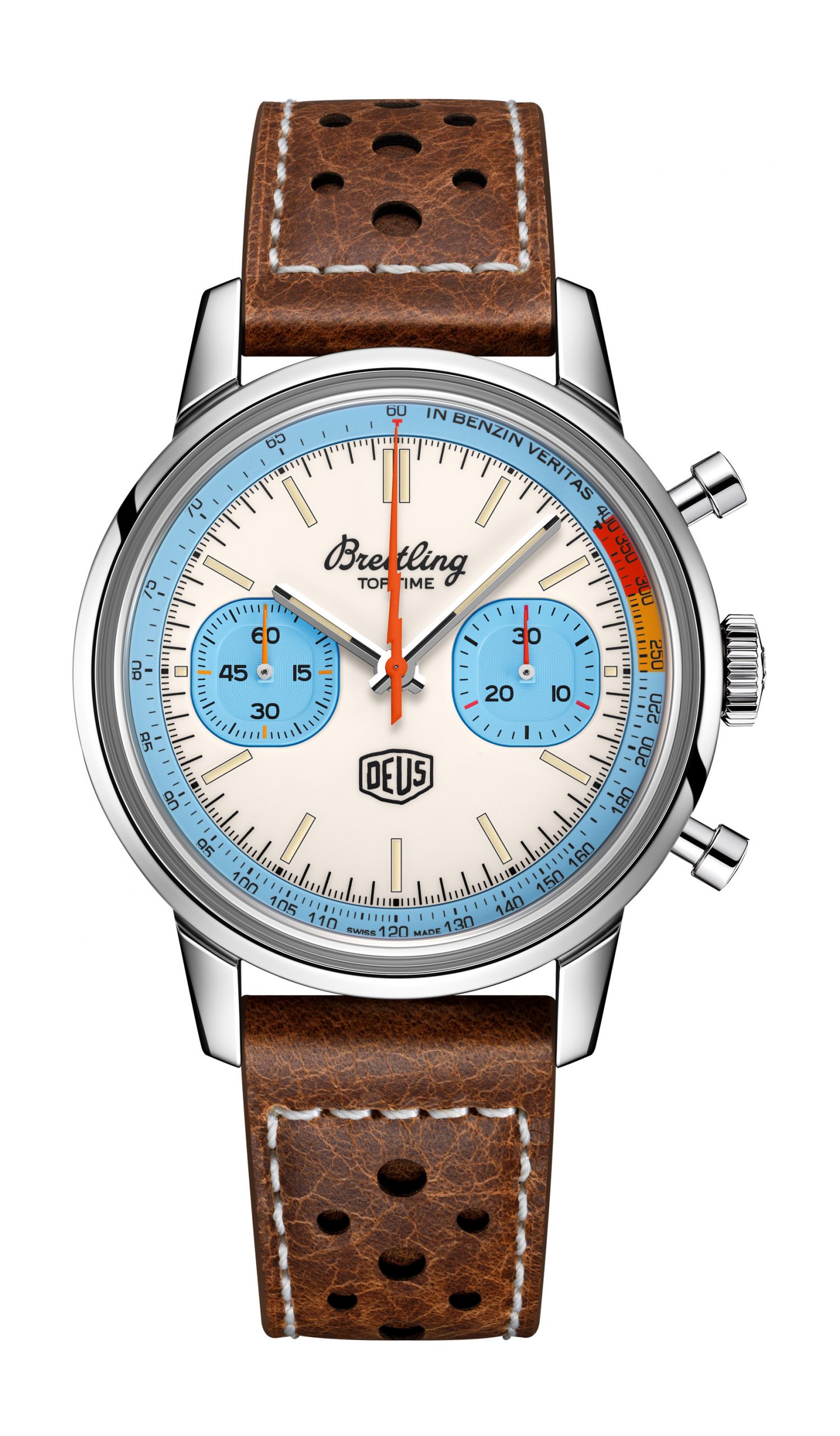 Breitling Top Time Deus Limited Edition luxury timepiece - detailed view