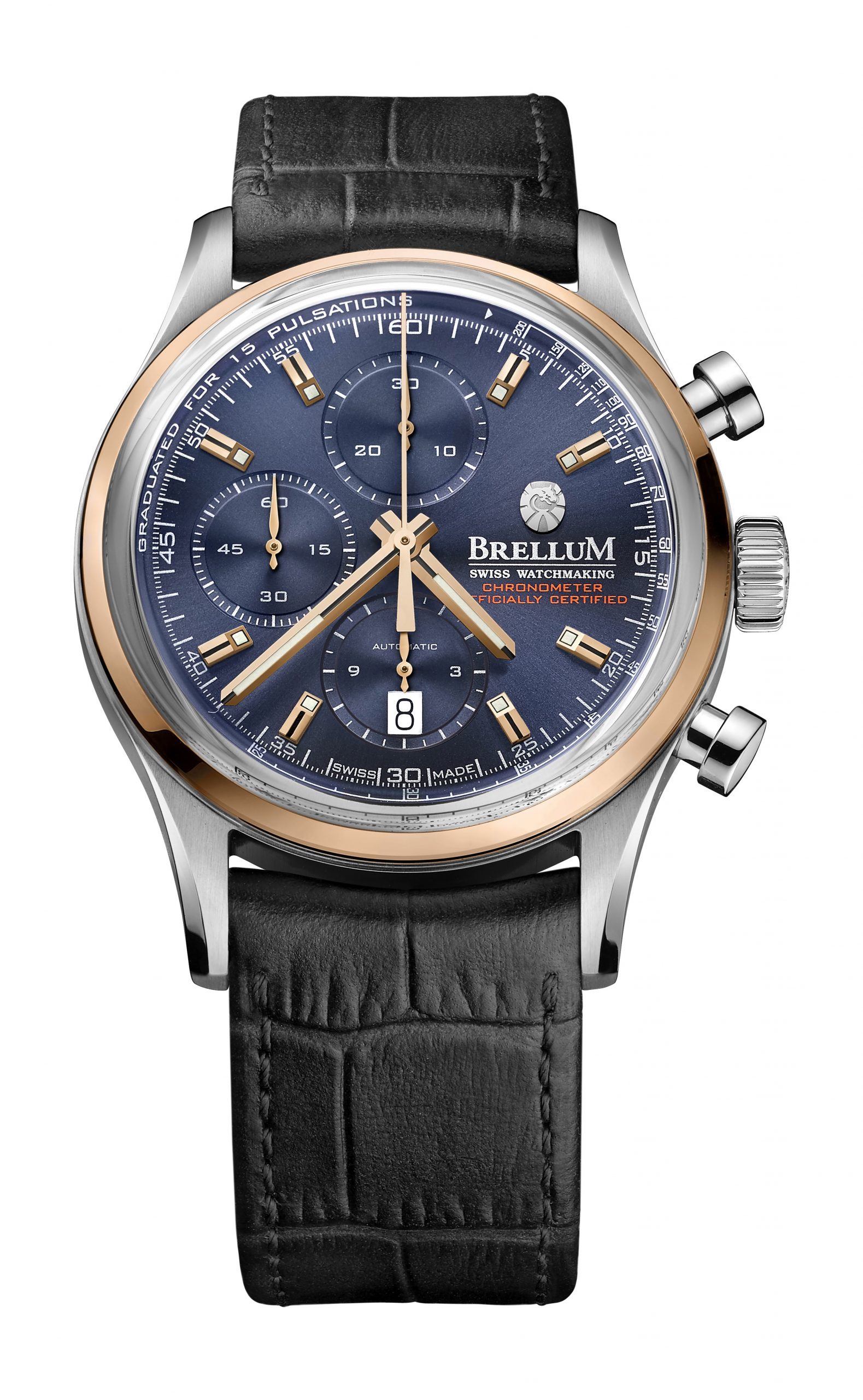 Brellum Duobox Gold Edition watch
