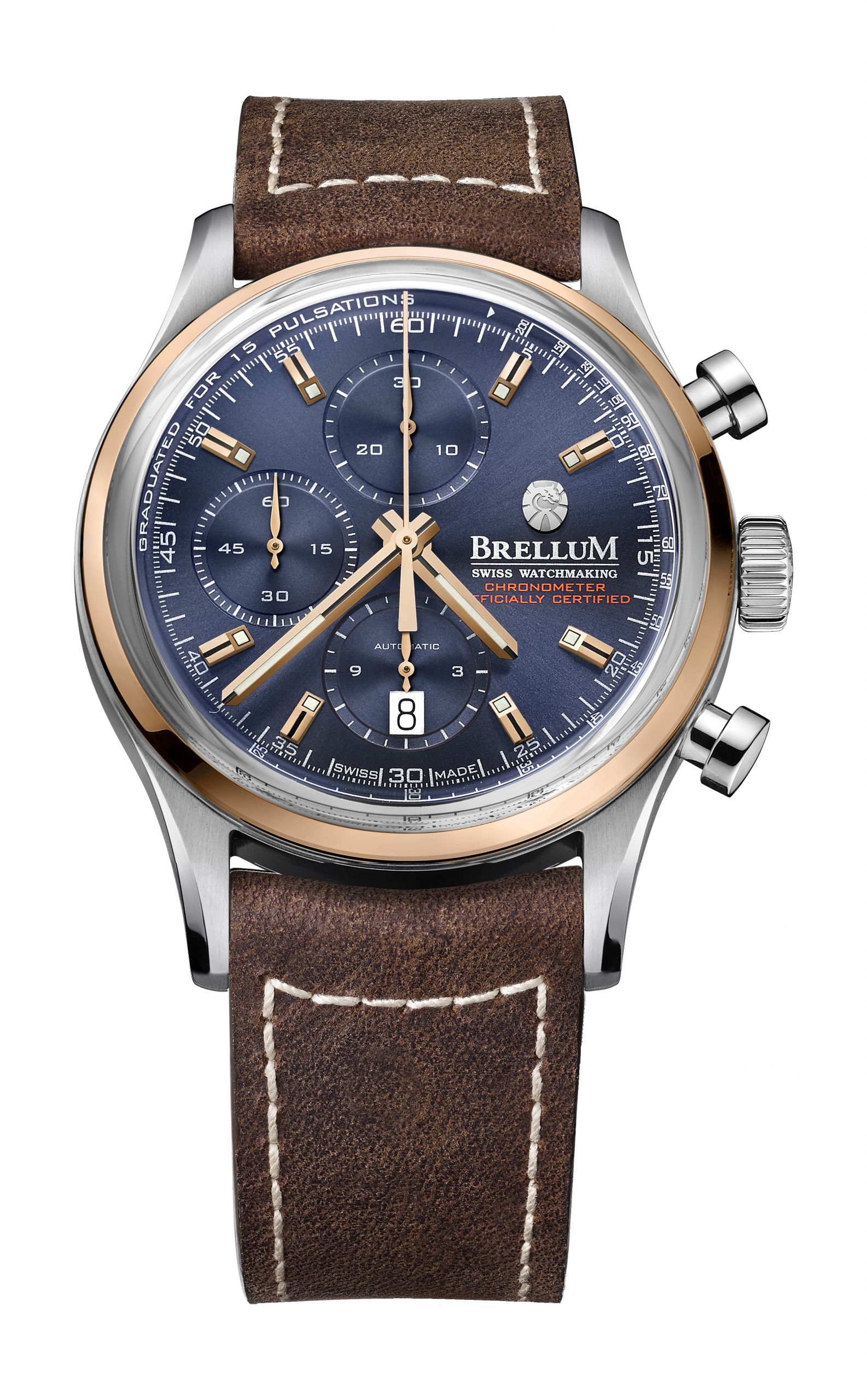 Brellum Duobox Gold Edition watch