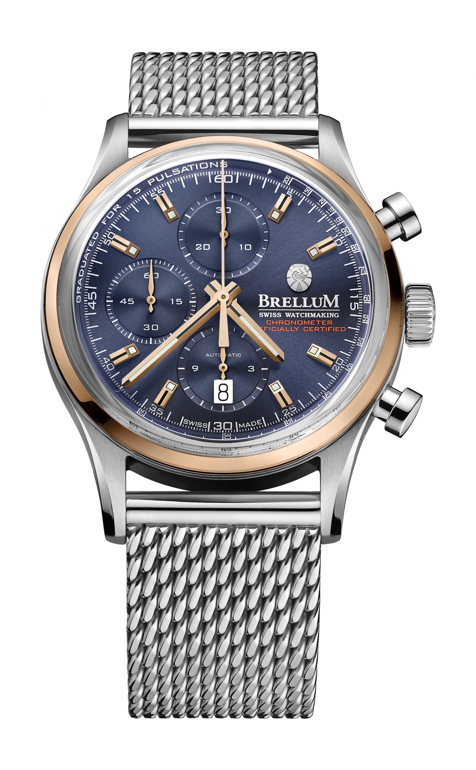Brellum Duobox Gold Edition watch