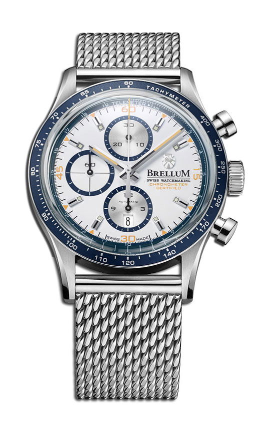 Brellum Pandial Marina 2 luxury timepiece - detailed view