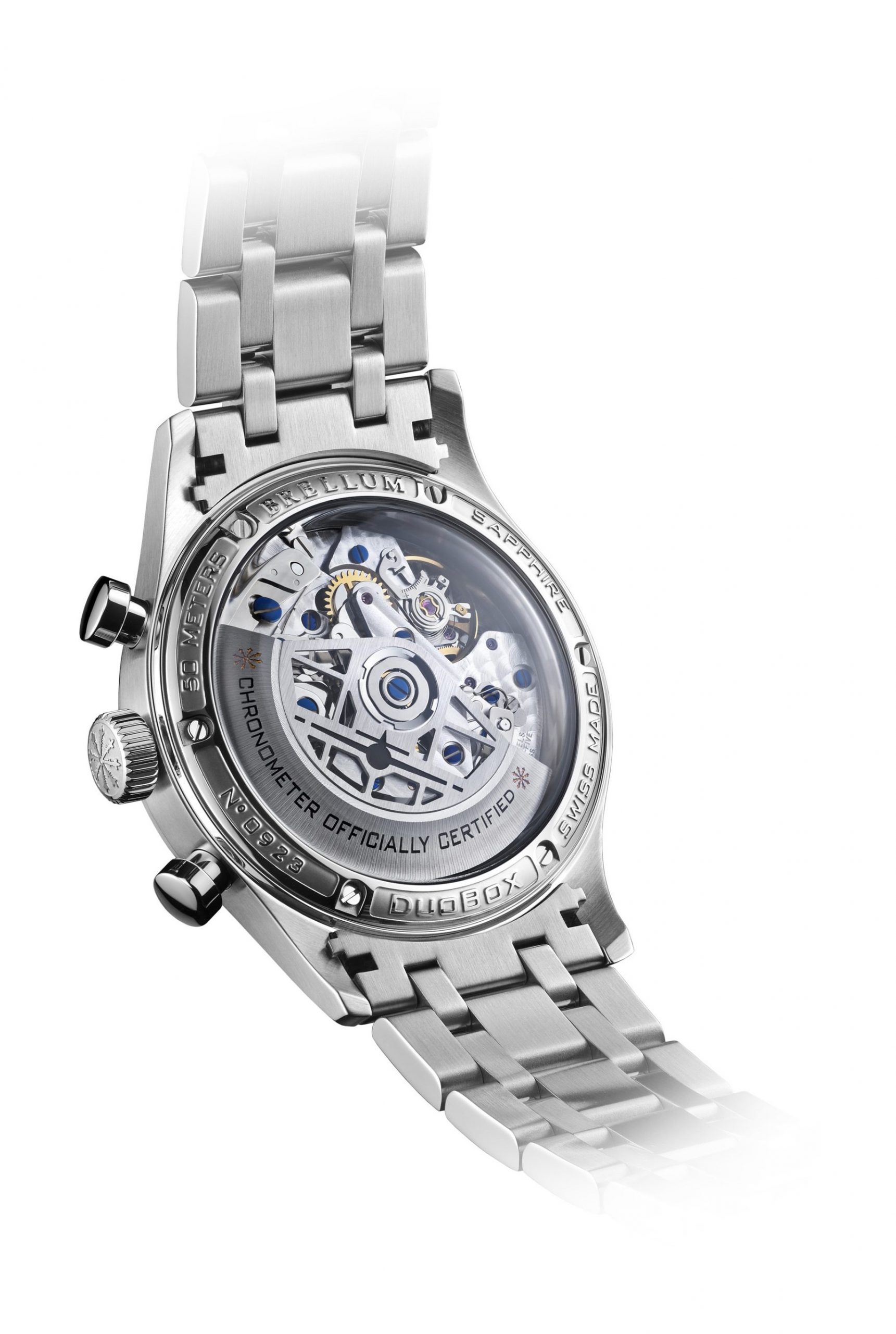 Brellum Pilot Power Reserve Silver - View 2