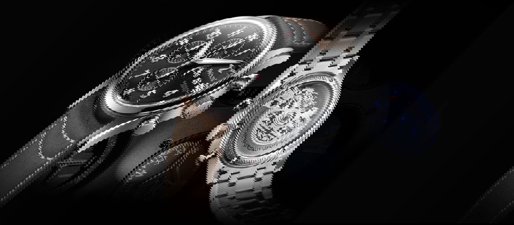 Brellum Pilot Power Reserve Black - View 2