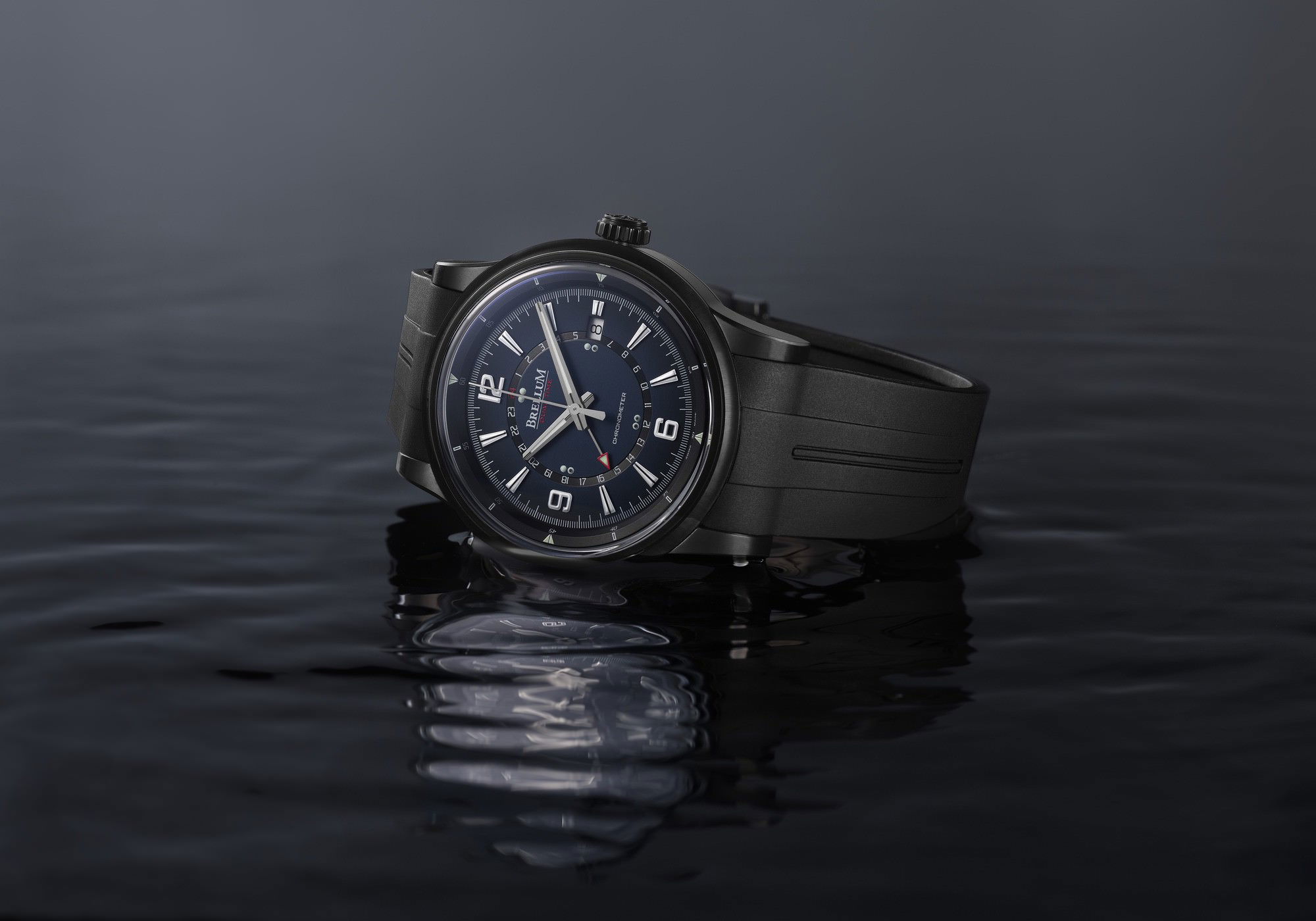 Brellum Wyvern GMT LE.1 Ghost Chronometer - View 2