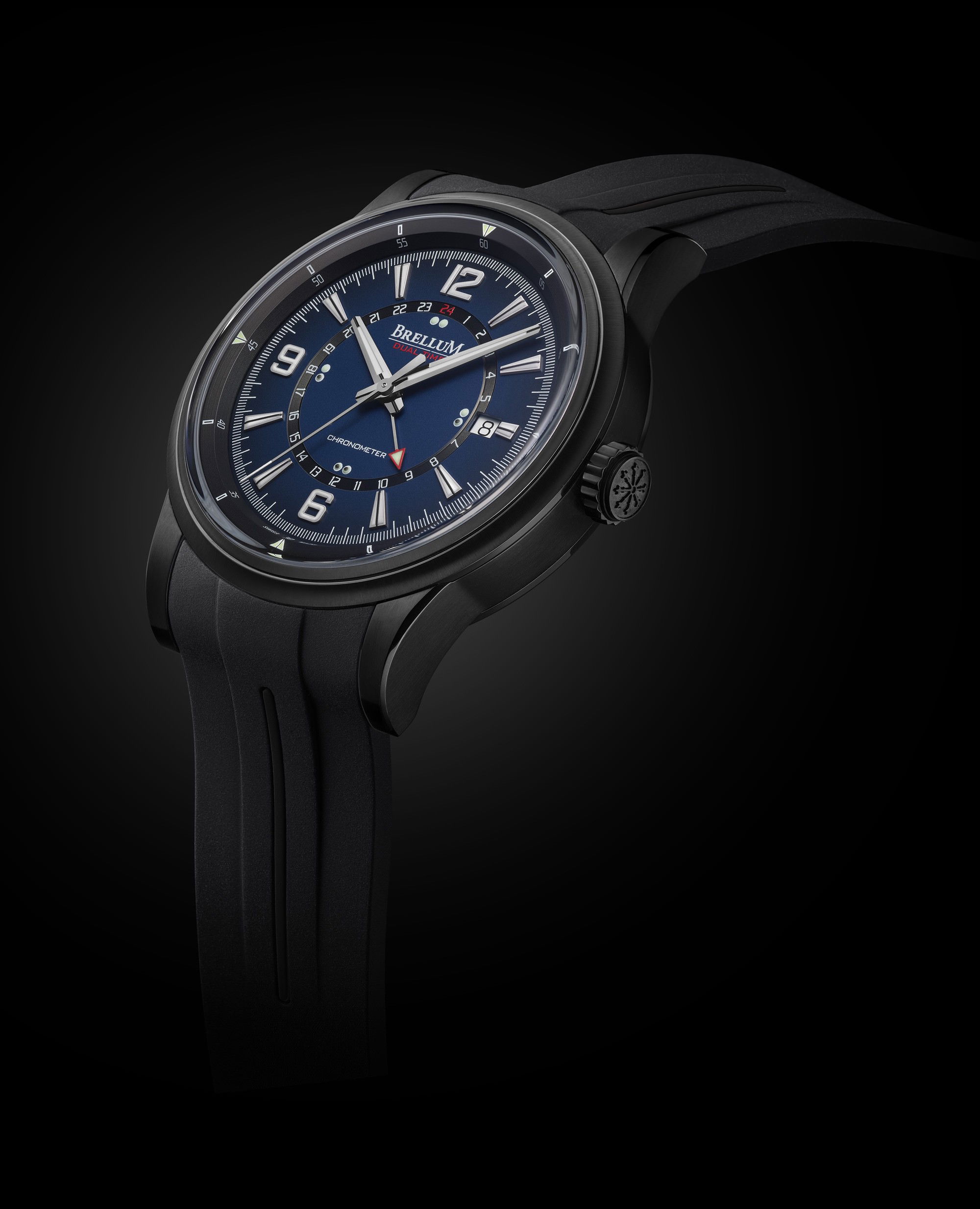 Brellum Wyvern GMT LE.1 Ghost Chronometer - View 3