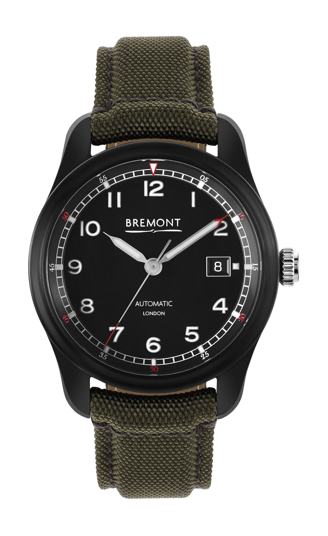 Bremont Airco Mach 1 Jet luxury timepiece - detailed view
