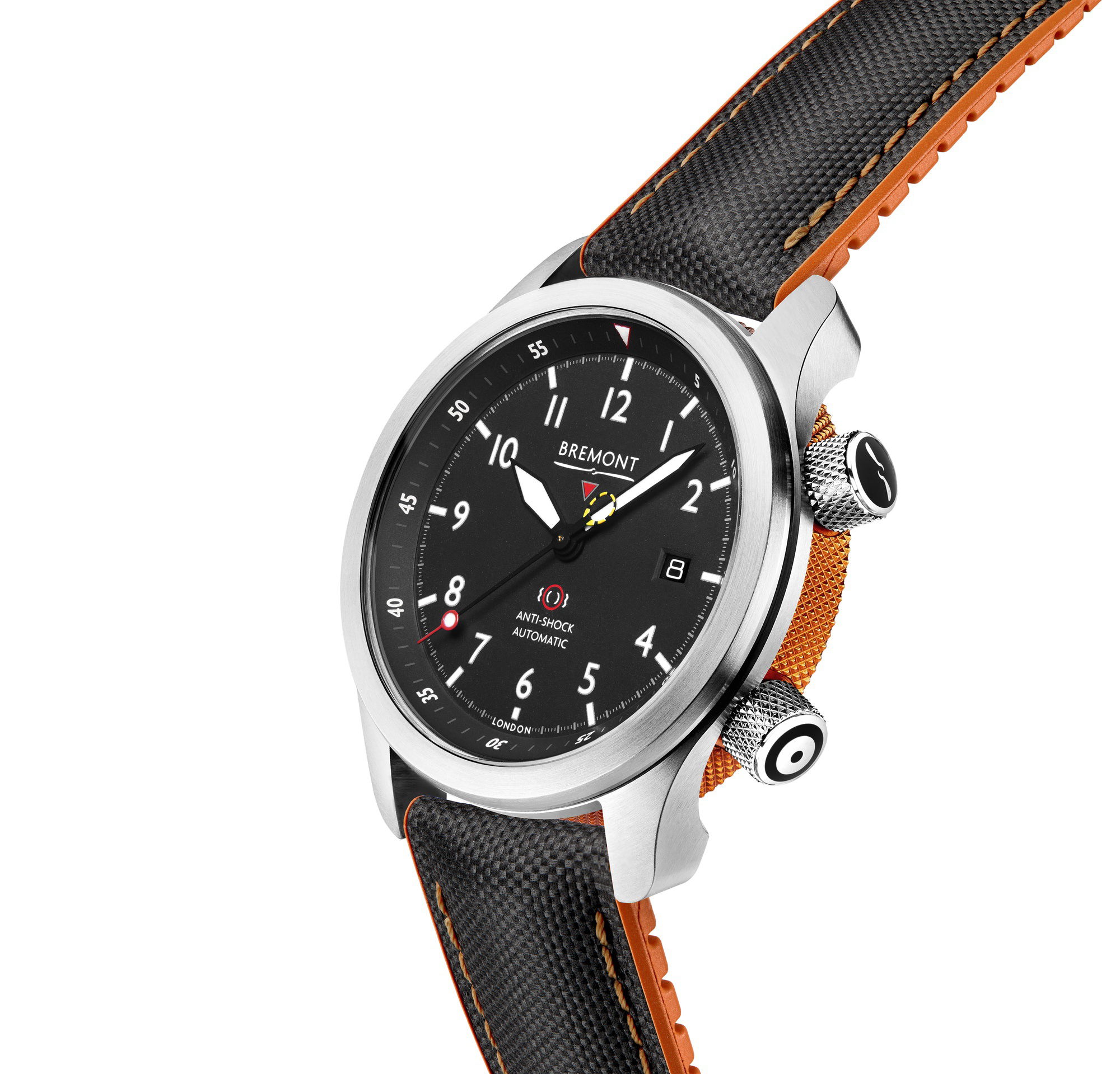 Bremont MBII-BK Orange - View 3