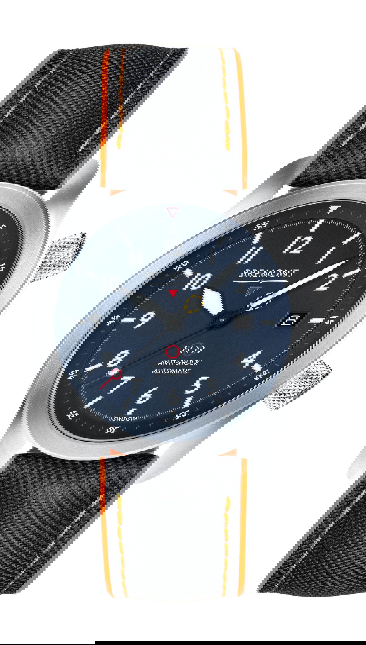 Bremont MBII-BI Orange luxury timepiece - detailed view