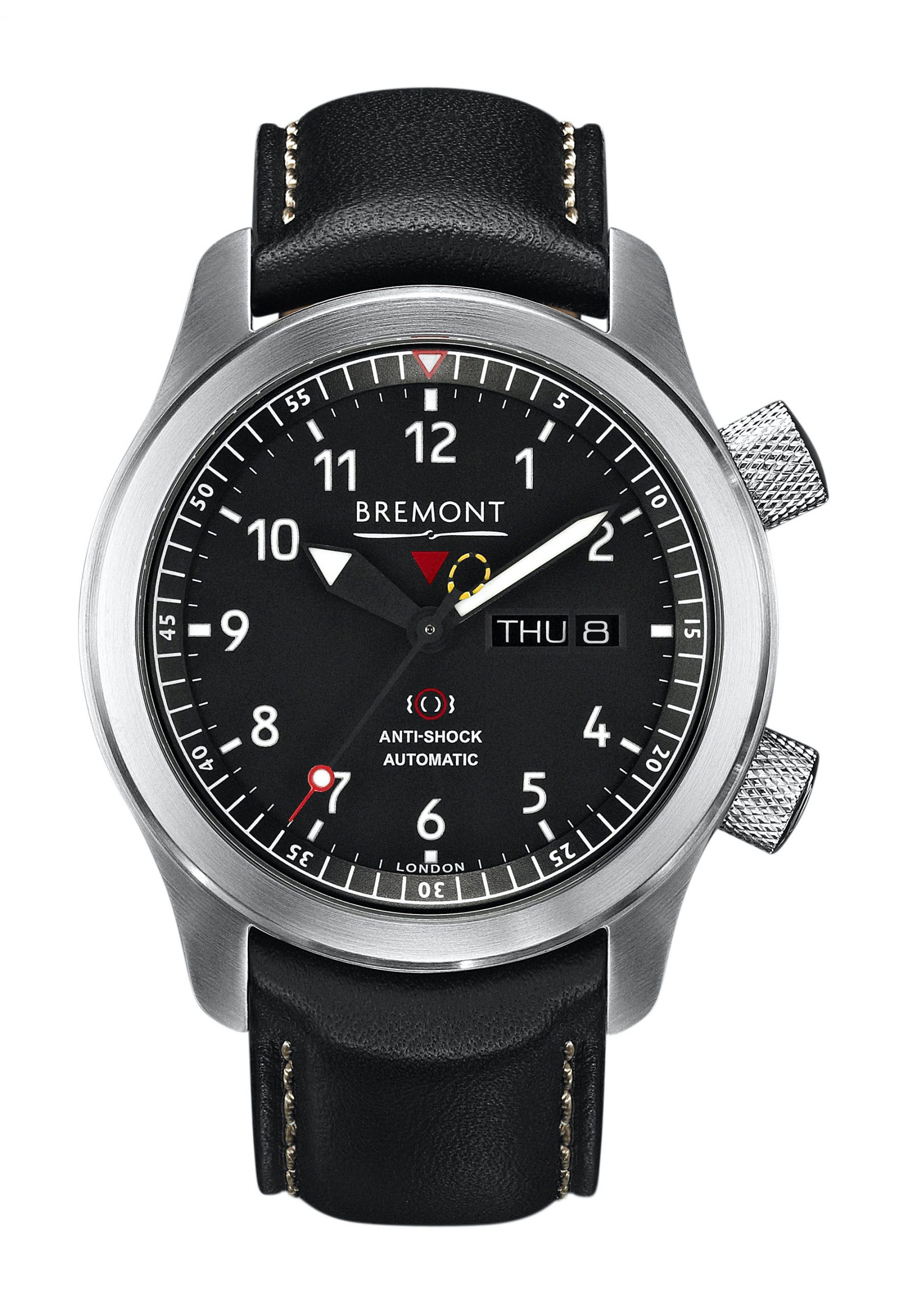 Bremont MBII Black luxury timepiece - detailed view