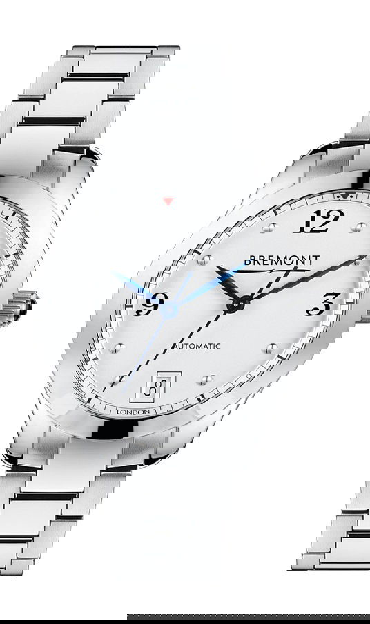 Bremont Solo-34 AJ luxury timepiece - detailed view