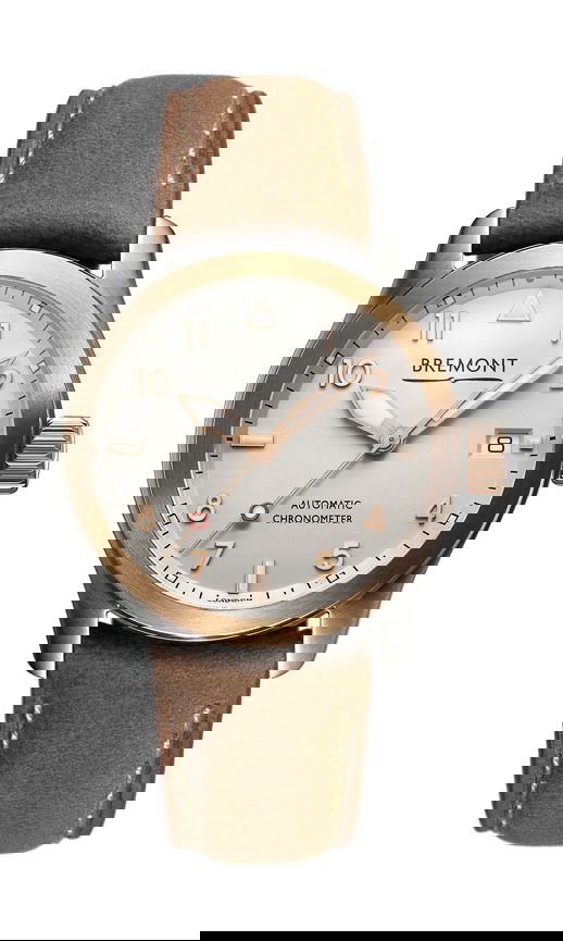 Bremont Solo-37 luxury timepiece - detailed view