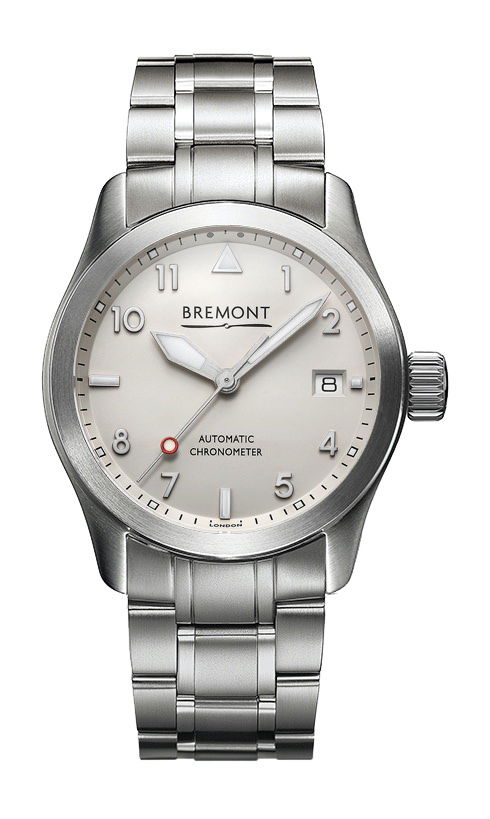 Bremont Solo-37 luxury timepiece - detailed view