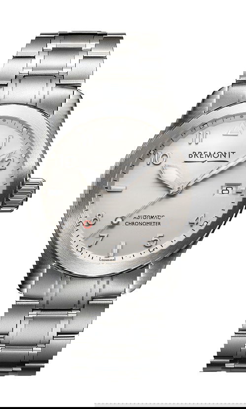 Bremont Solo-37 luxury timepiece - detailed view
