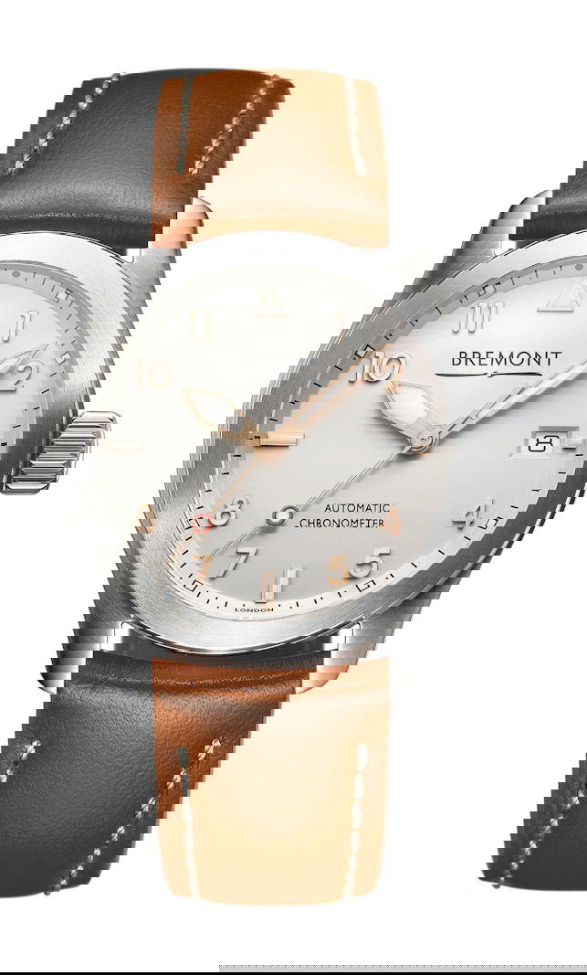 Bremont Solo-37 luxury timepiece - detailed view