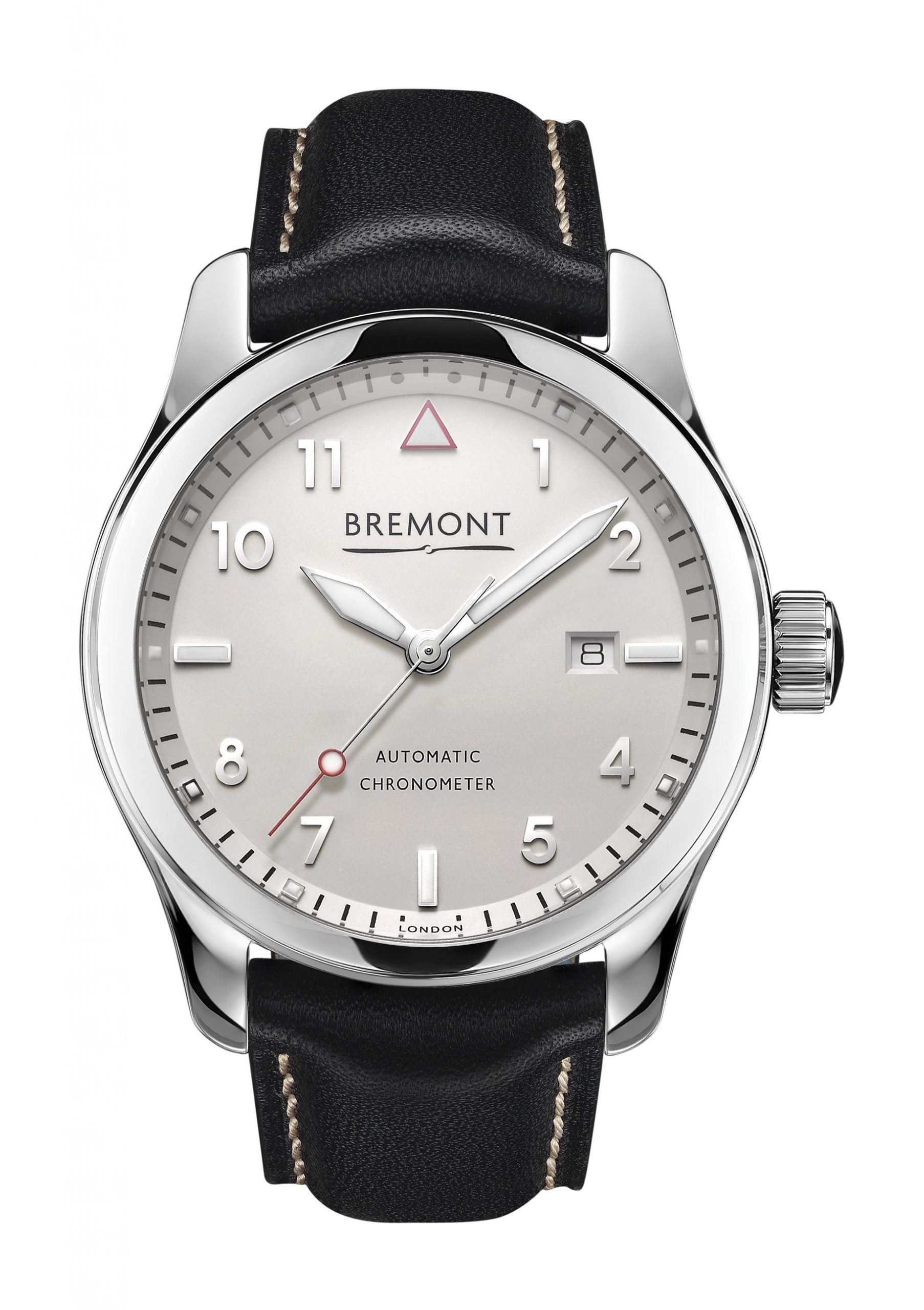 Bremont Solo 43 luxury timepiece - detailed view