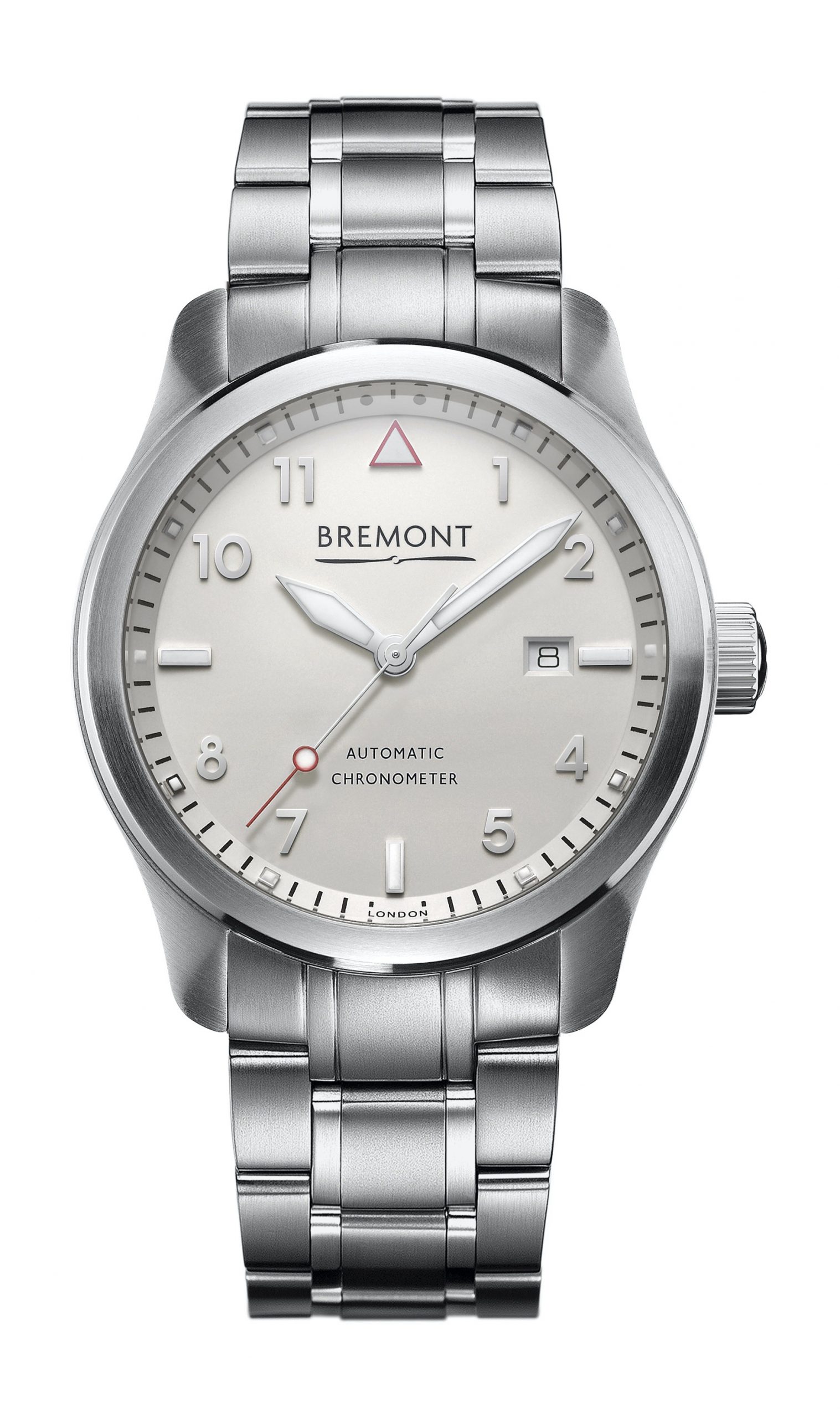 Bremont Solo 43 luxury timepiece - detailed view