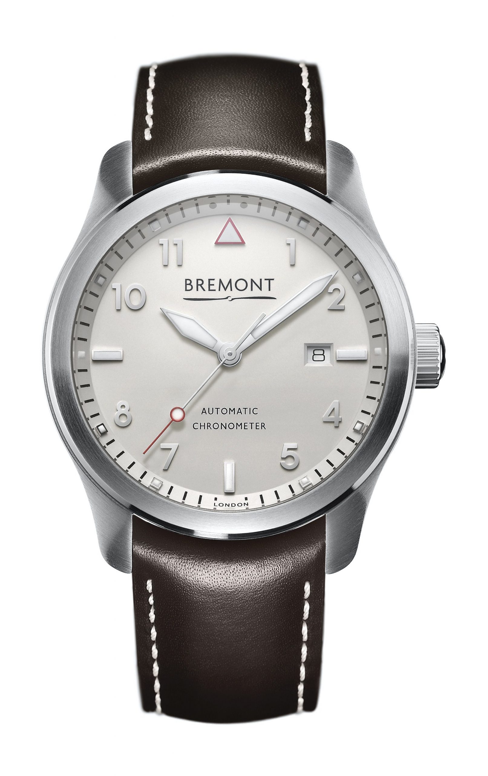 Bremont Solo 43 luxury timepiece - detailed view