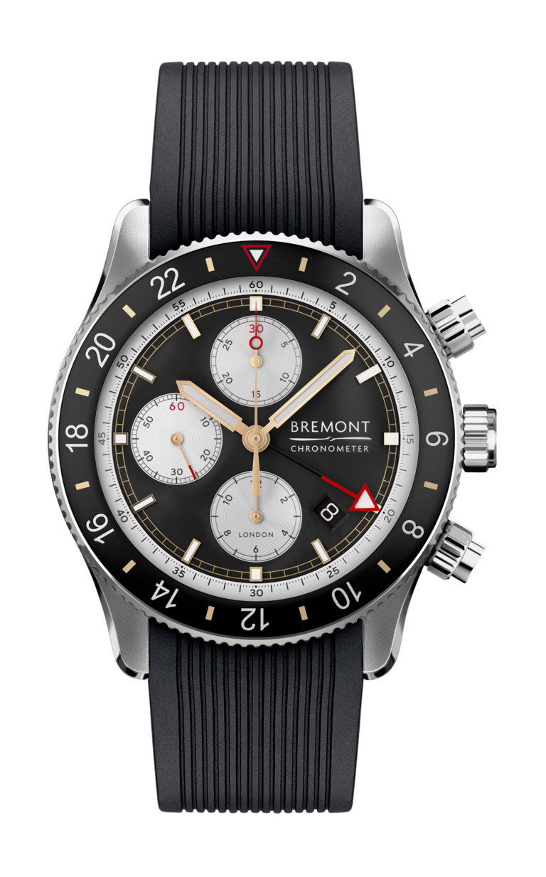 Bremont Supermarine Chrono luxury timepiece - detailed view