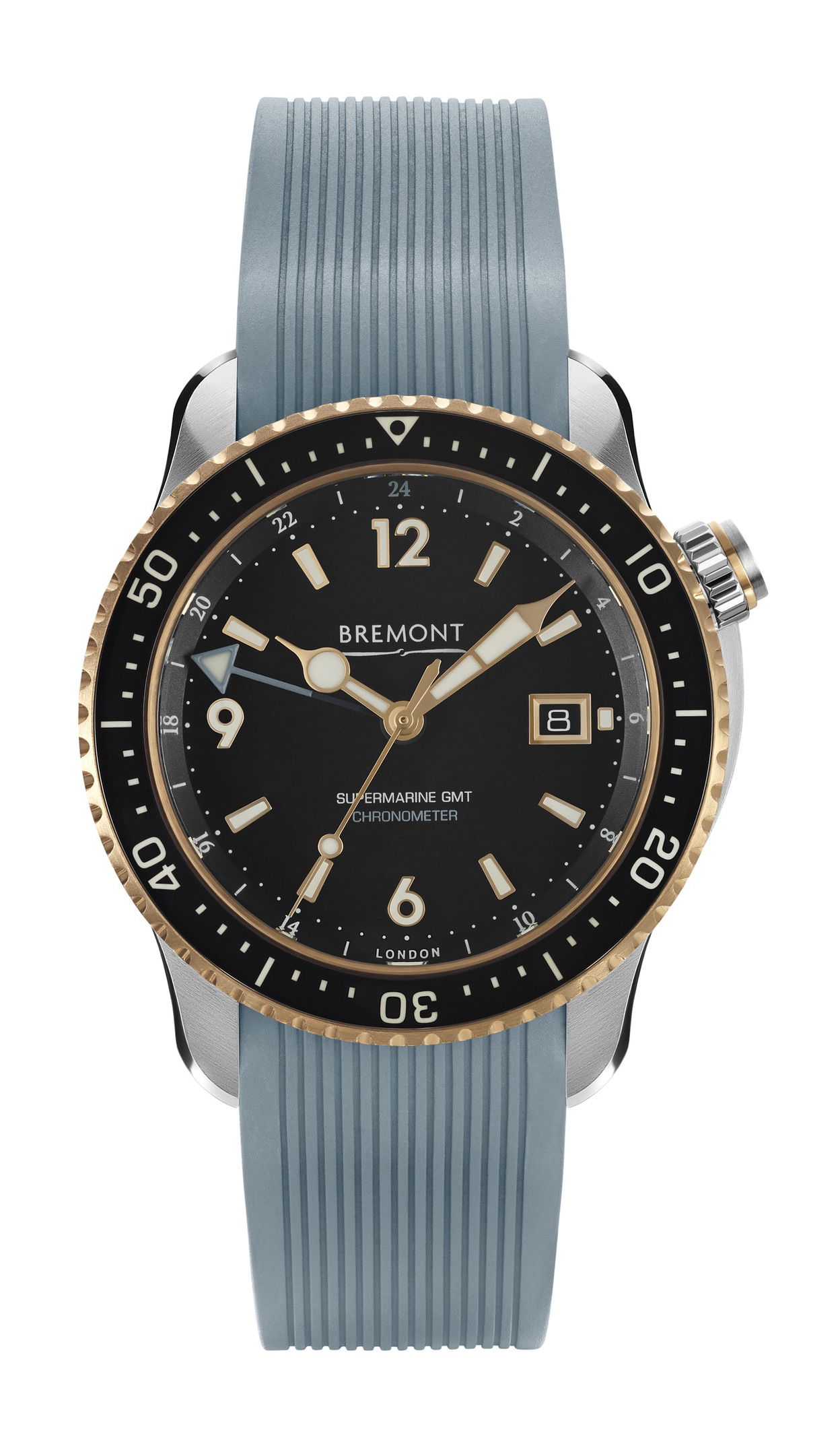 Bremont Supermarine Descent II luxury timepiece - detailed view
