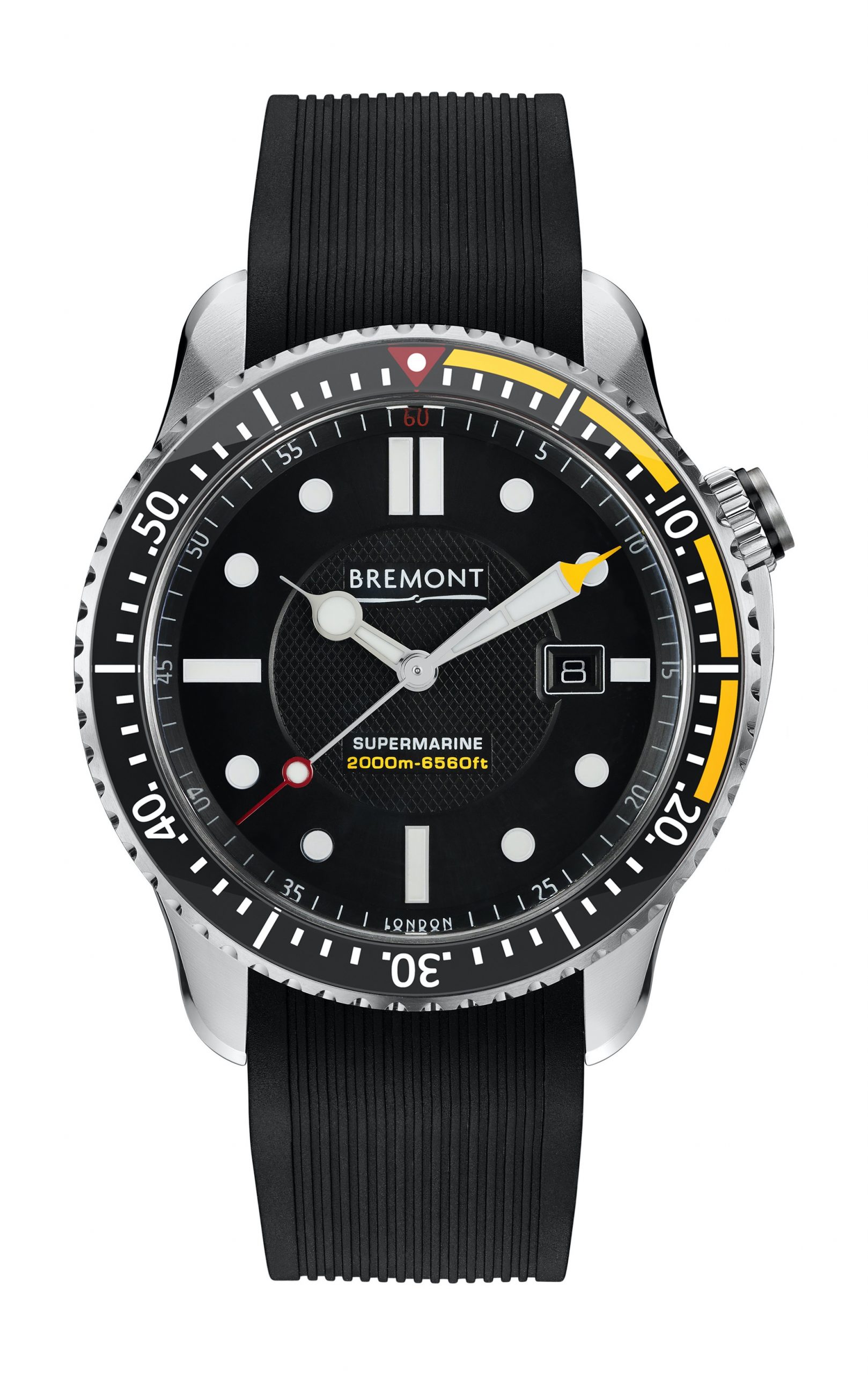 Bremont S2000 luxury timepiece - detailed view