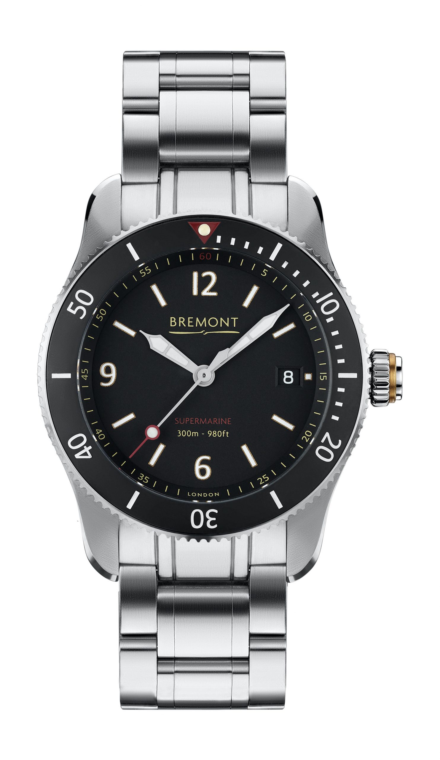 Bremont S300 luxury timepiece - detailed view