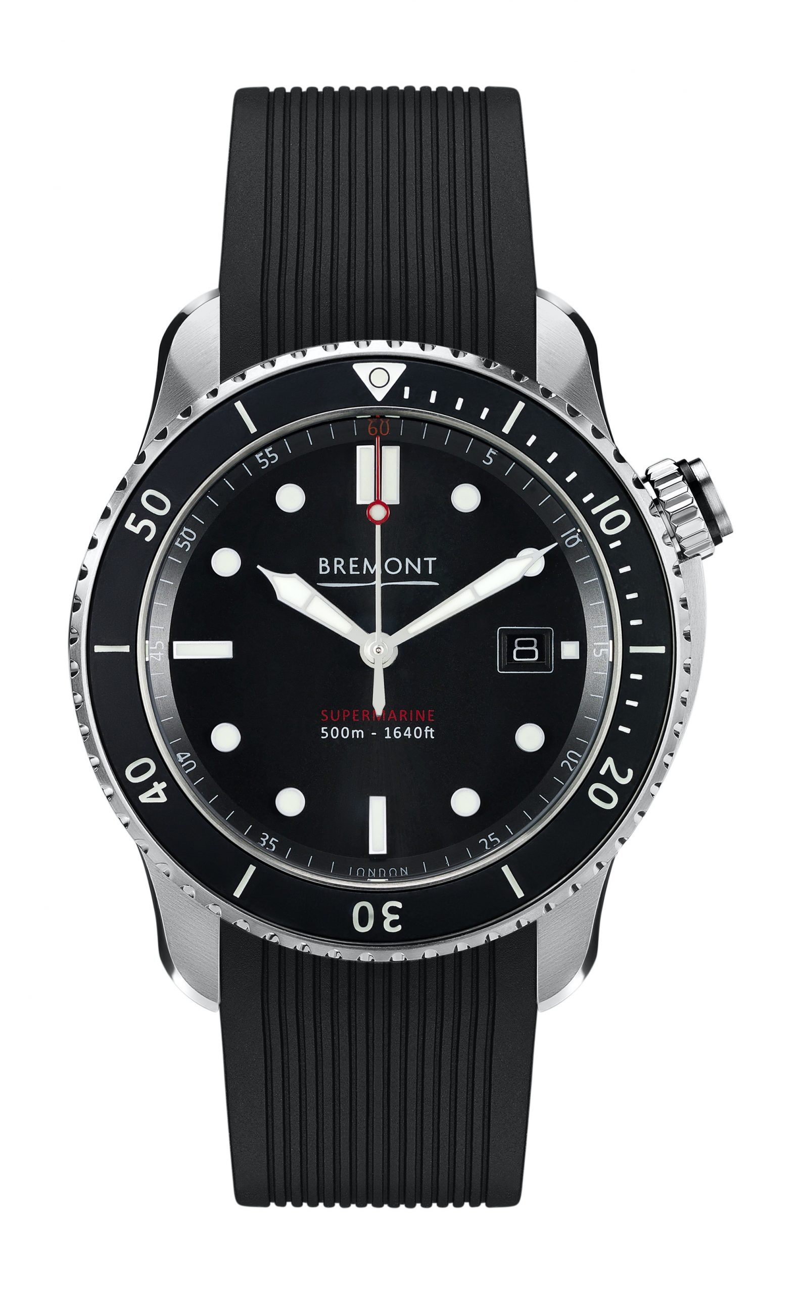 Bremont S500 luxury timepiece - detailed view