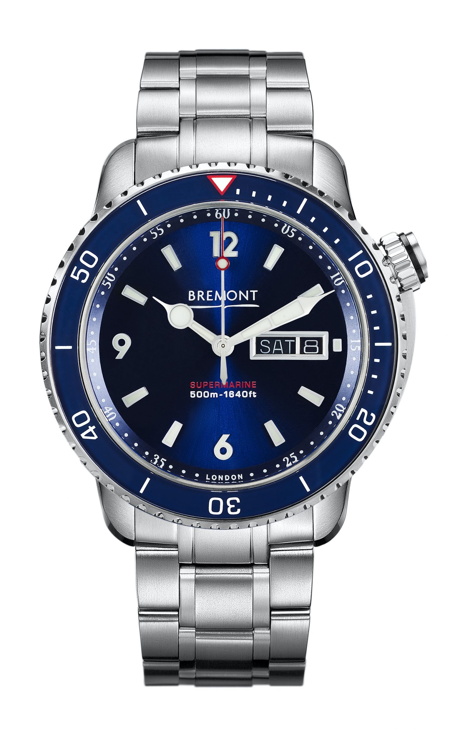 Bremont S500 luxury timepiece - detailed view