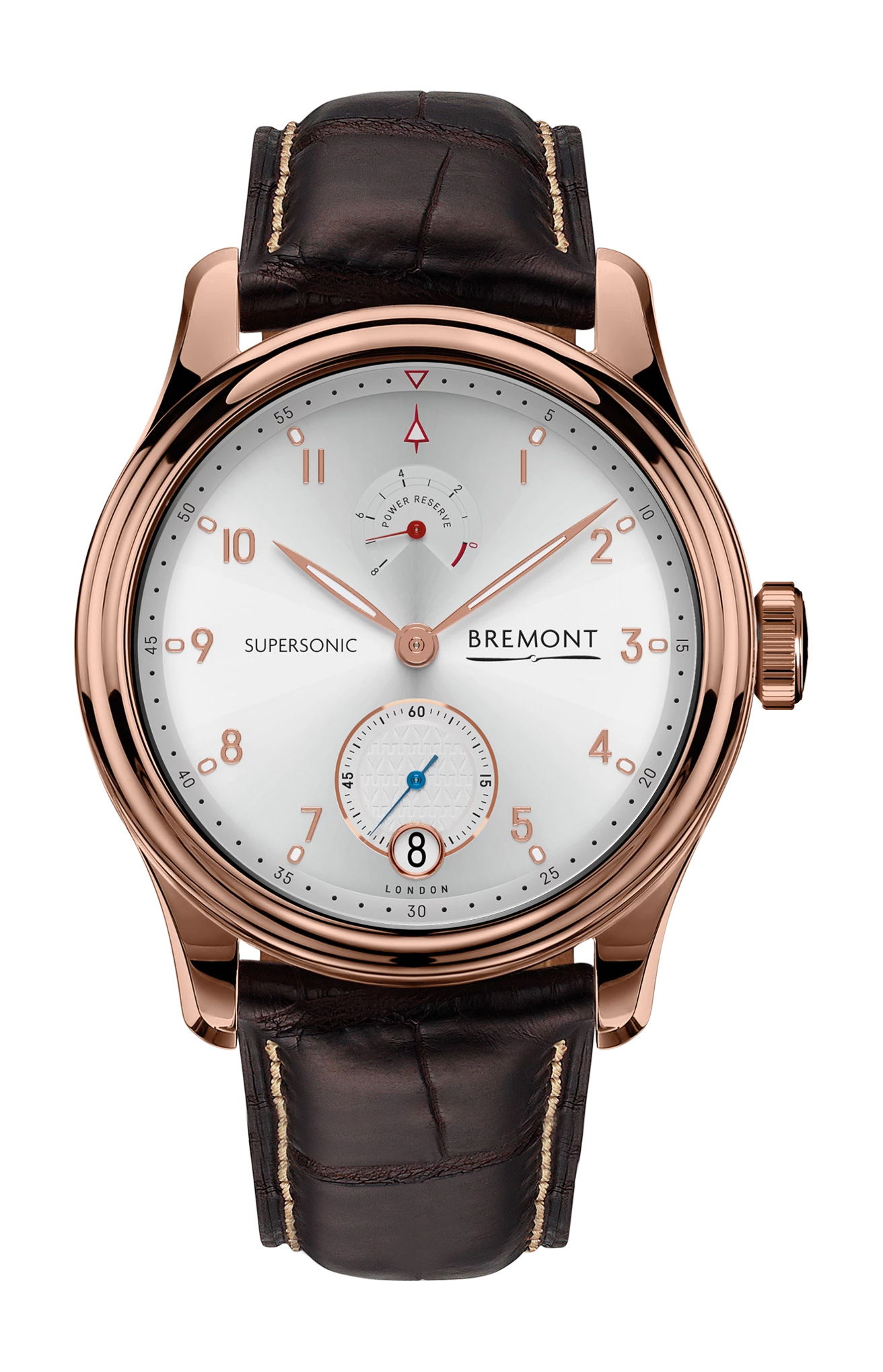 Bremont Supersonic Limited Edition luxury timepiece - detailed view