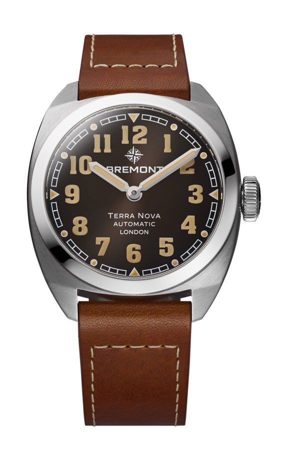Bremont Terra Nova 38 luxury timepiece - detailed view