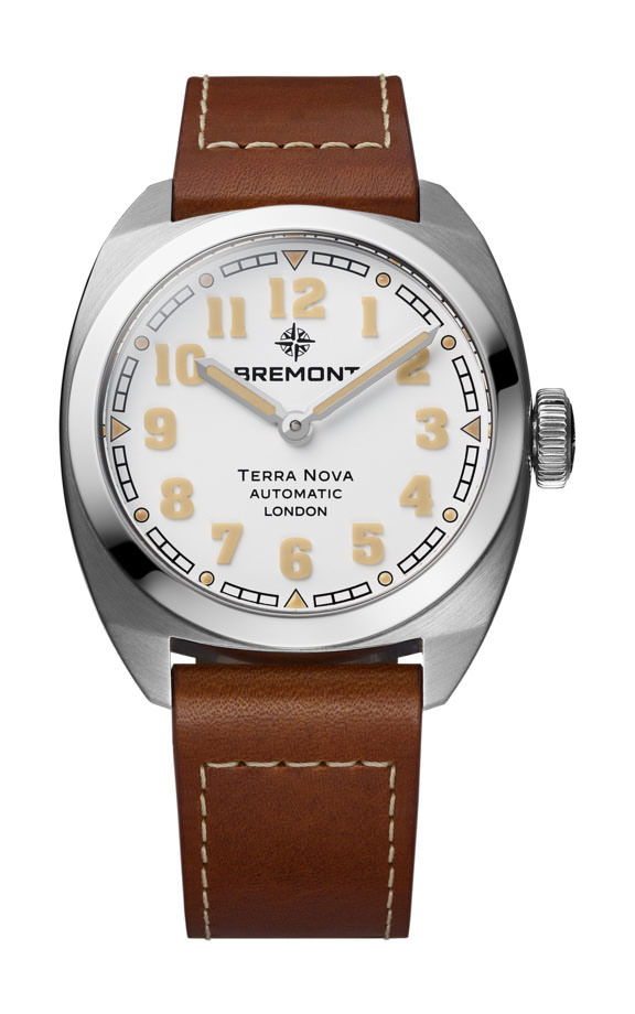 Bremont Terra Nova 38 luxury timepiece - detailed view