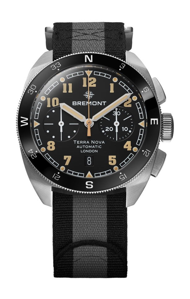 Bremont Terra Nova 42.5 Chronograph luxury timepiece - detailed view