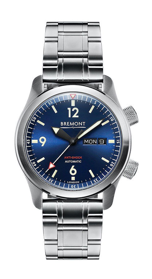 Bremont U-2 luxury timepiece - detailed view