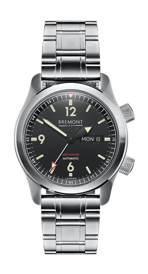 Bremont U-2 luxury timepiece - detailed view