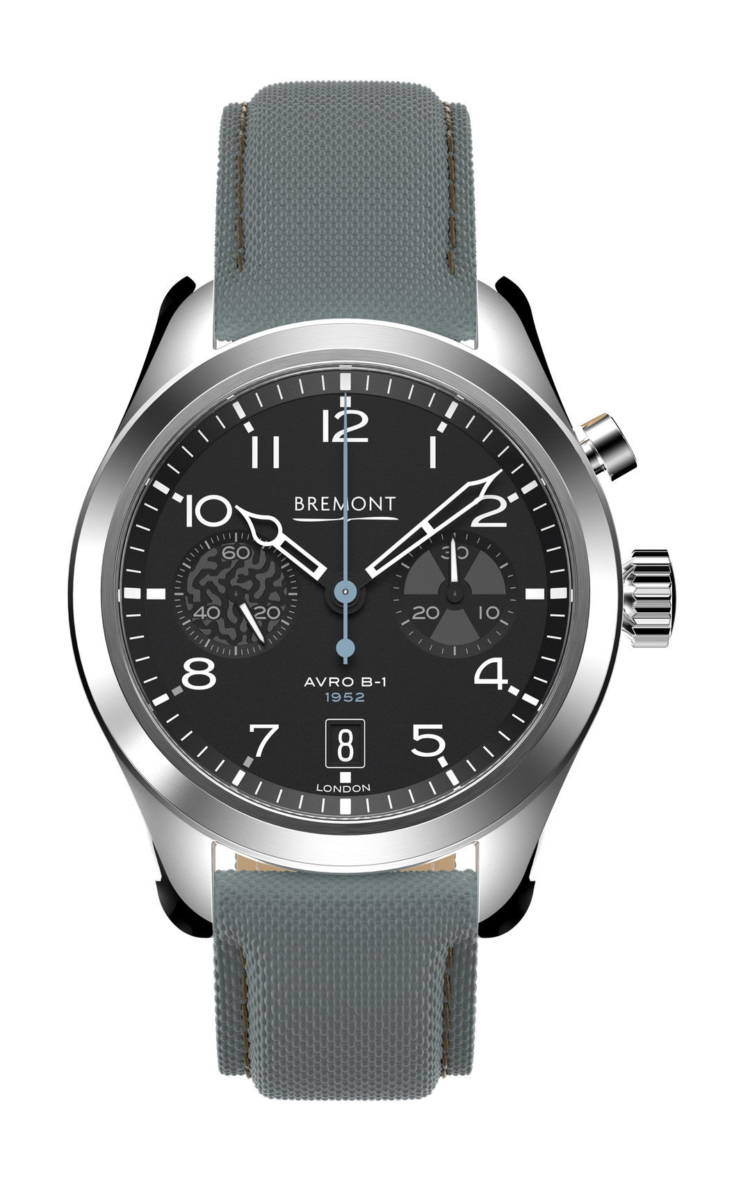 Bremont Vulvan luxury timepiece - detailed view