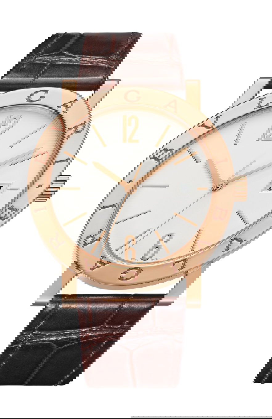 Bvlgari Bulgari Bulgari luxury timepiece - detailed view