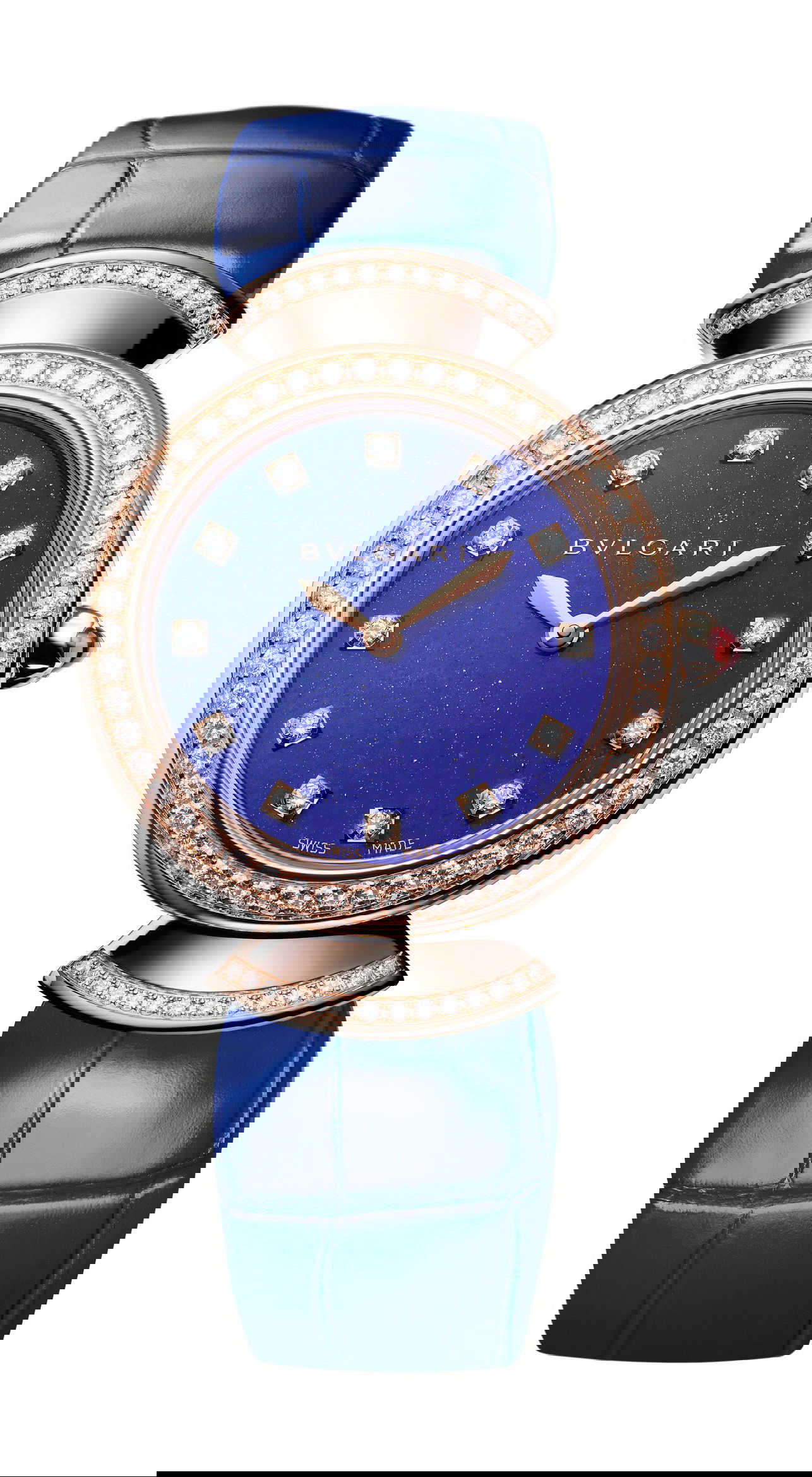 Bvlgari Divas’ Dream Lapis Lazuli luxury timepiece - detailed view