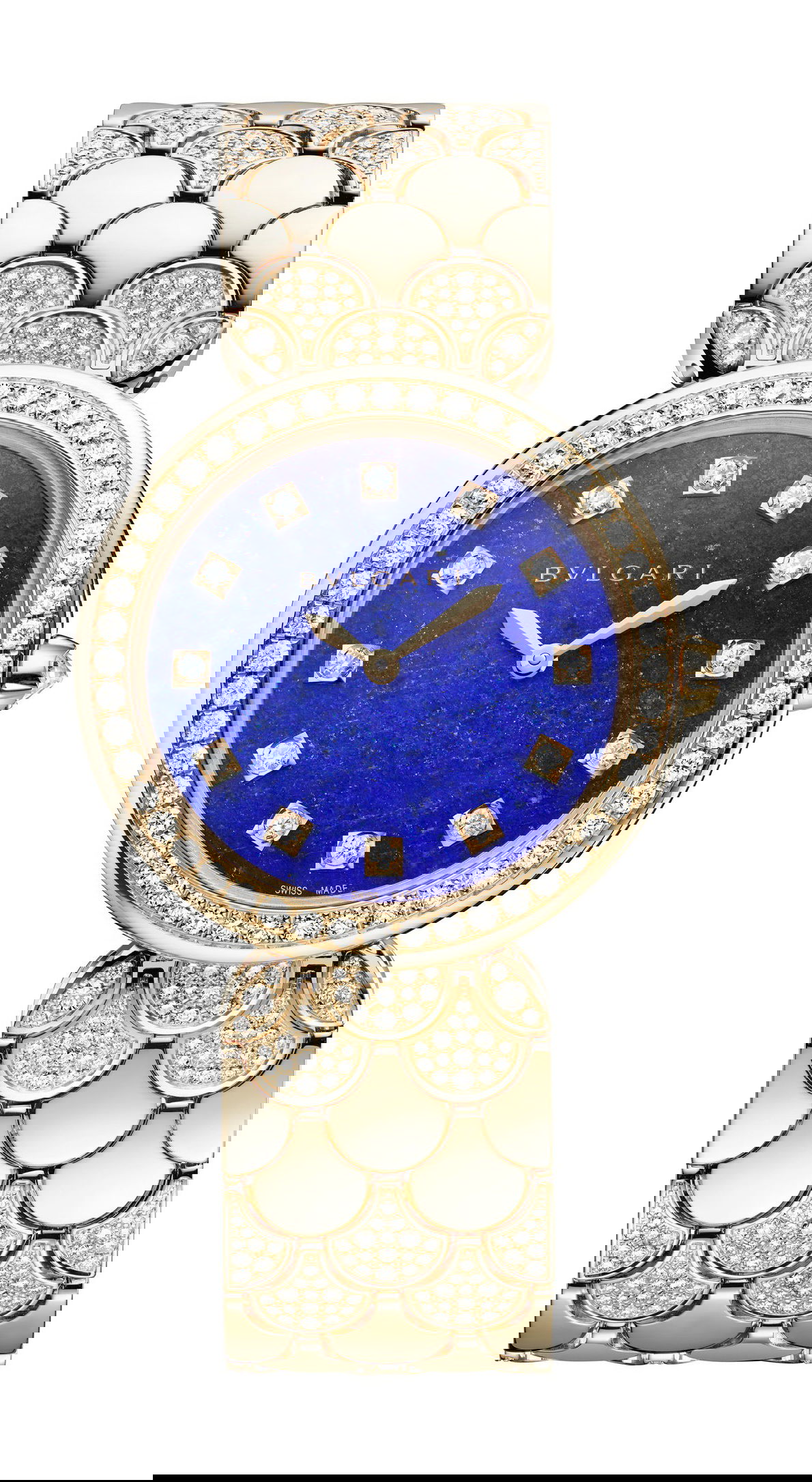 Bvlgari Divas’ Dream Lapis Lazuli luxury timepiece - detailed view