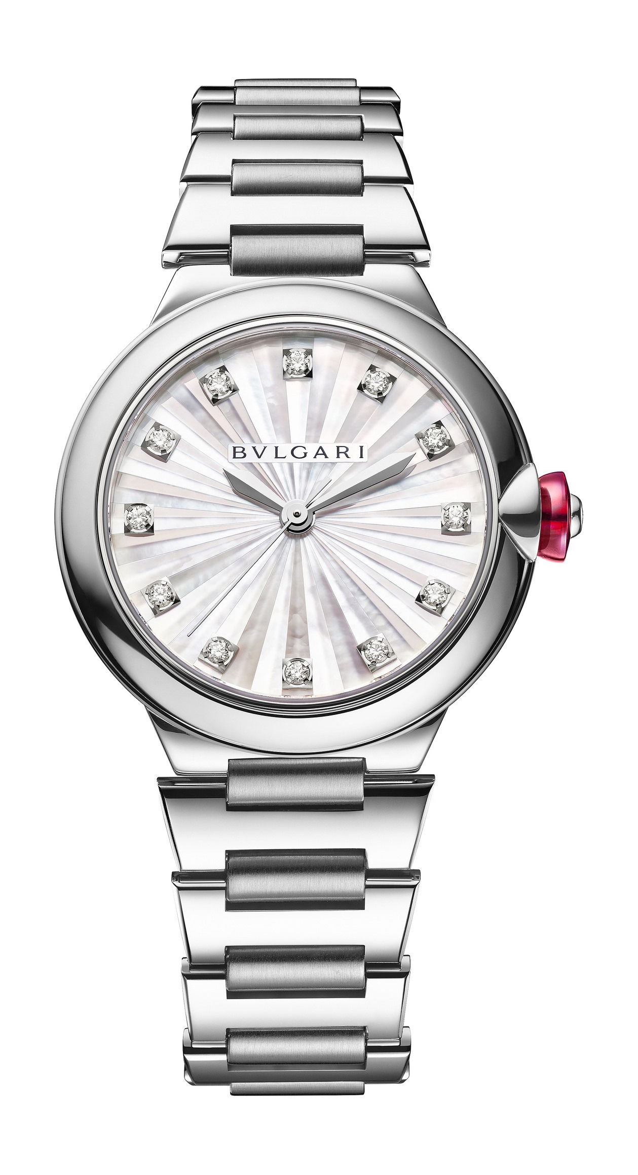 Bvlgari Lvcea luxury timepiece - detailed view