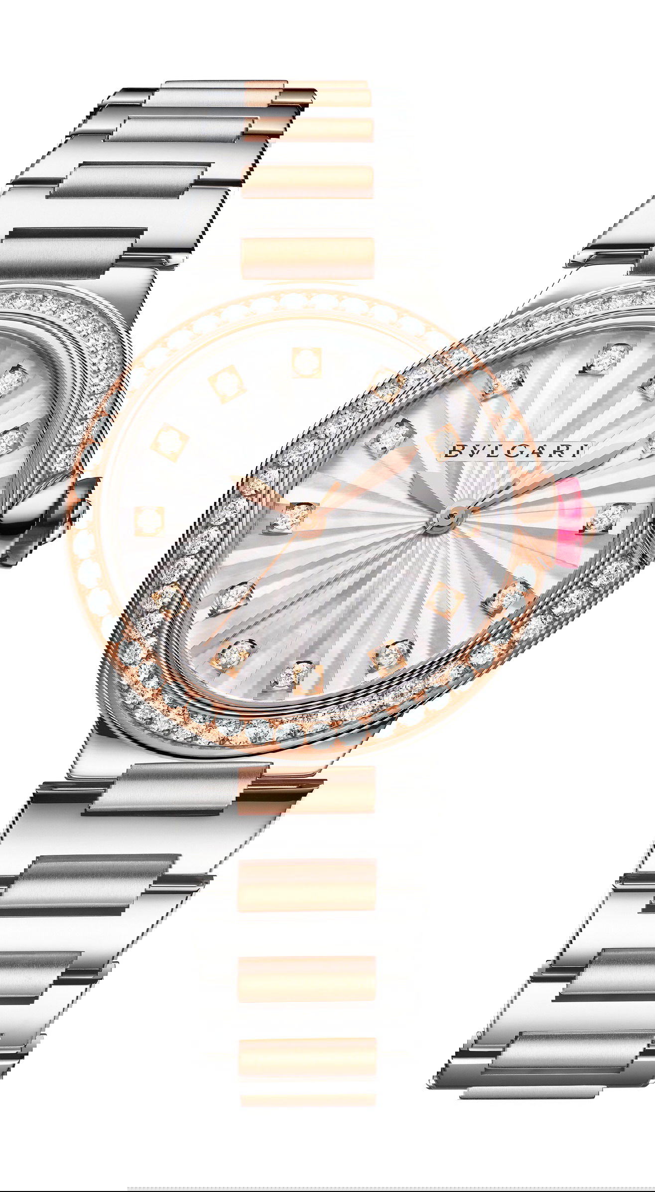 Bvlgari Lvcea luxury timepiece - detailed view
