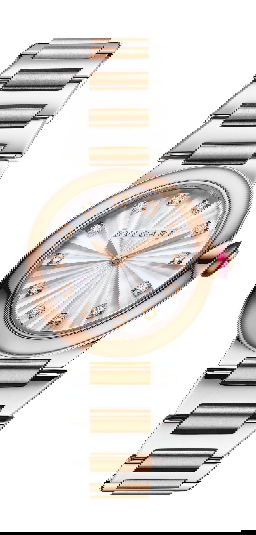 Bvlgari Lvcea luxury timepiece - detailed view