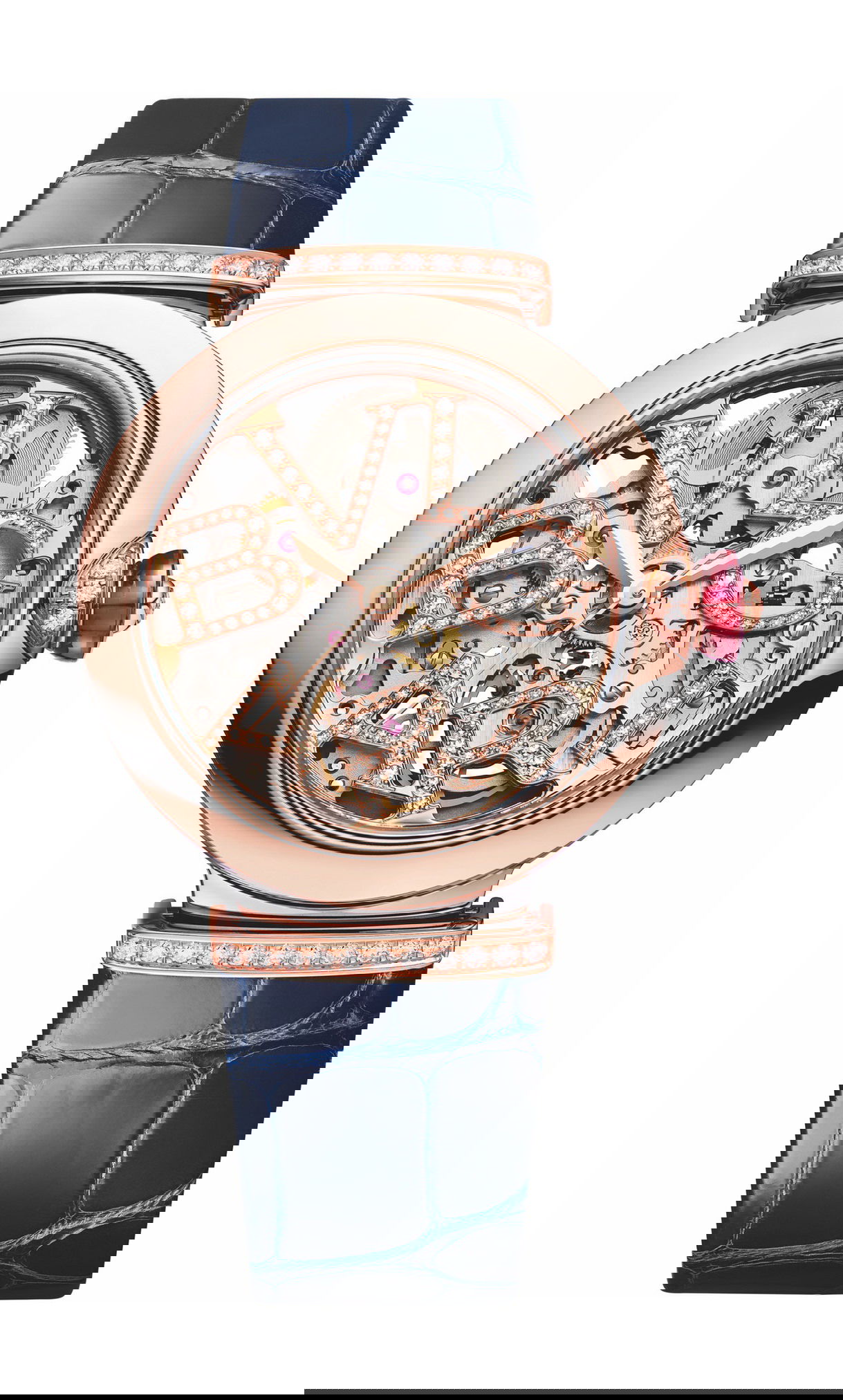 Bvlgari Lvcea Skeleton luxury timepiece - detailed view